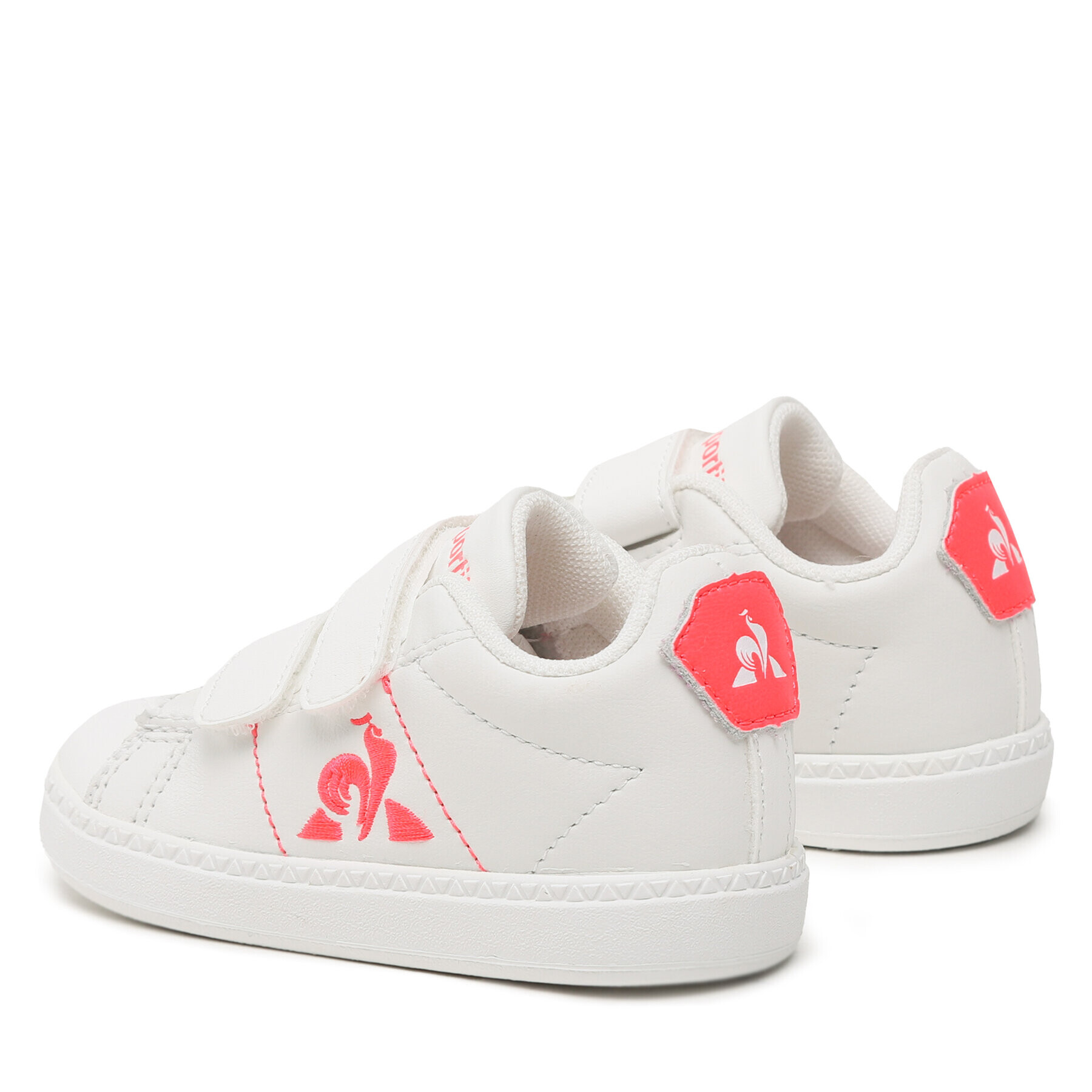 Le Coq Sportif Sneakers Courtclassic Inf Girl Fluo 2310275 Alb - Pled.ro