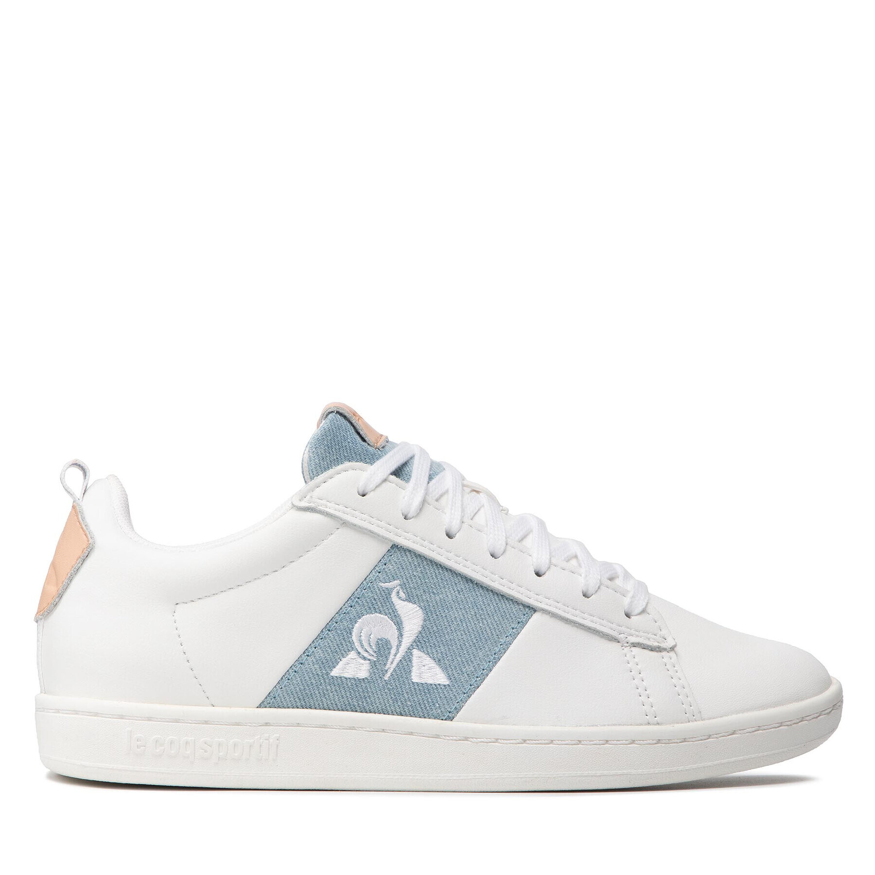 Le Coq Sportif Sneakers Courtclassic W Denim 2210131 Alb - Pled.ro