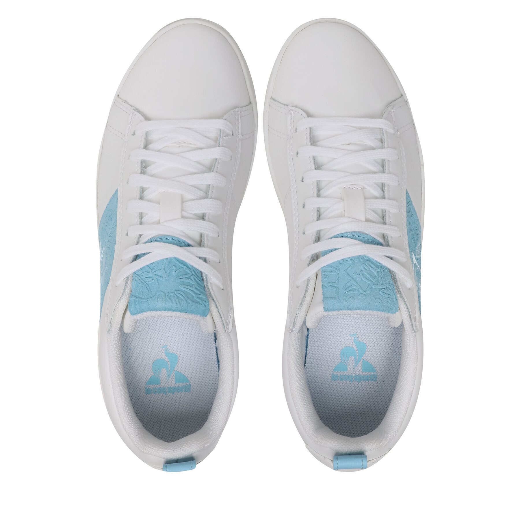 Le Coq Sportif Sneakers Courtclassic W Plants 2310131 Alb - Pled.ro