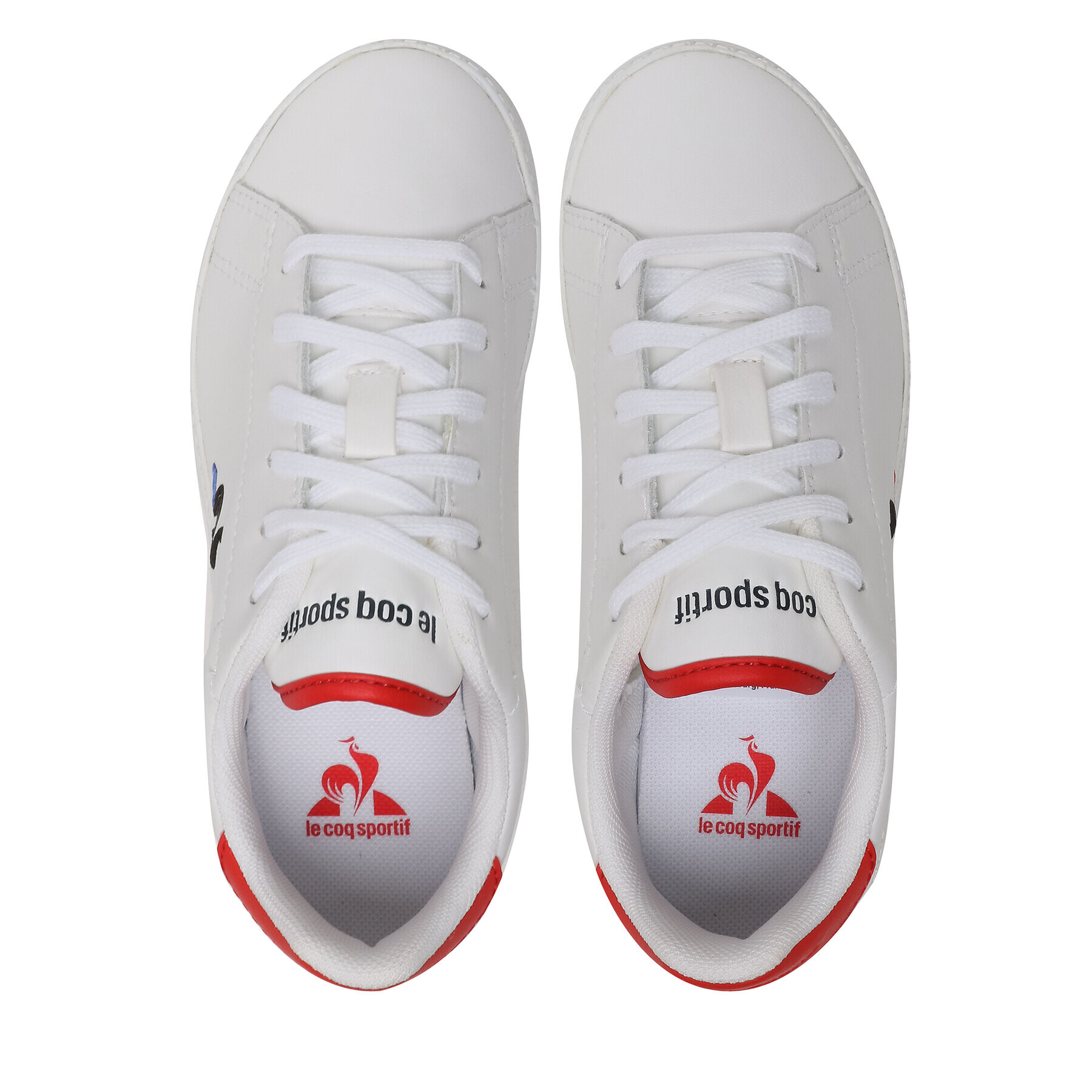 Le Coq Sportif Sneakers Courtset Gs 2310235 Alb - Pled.ro