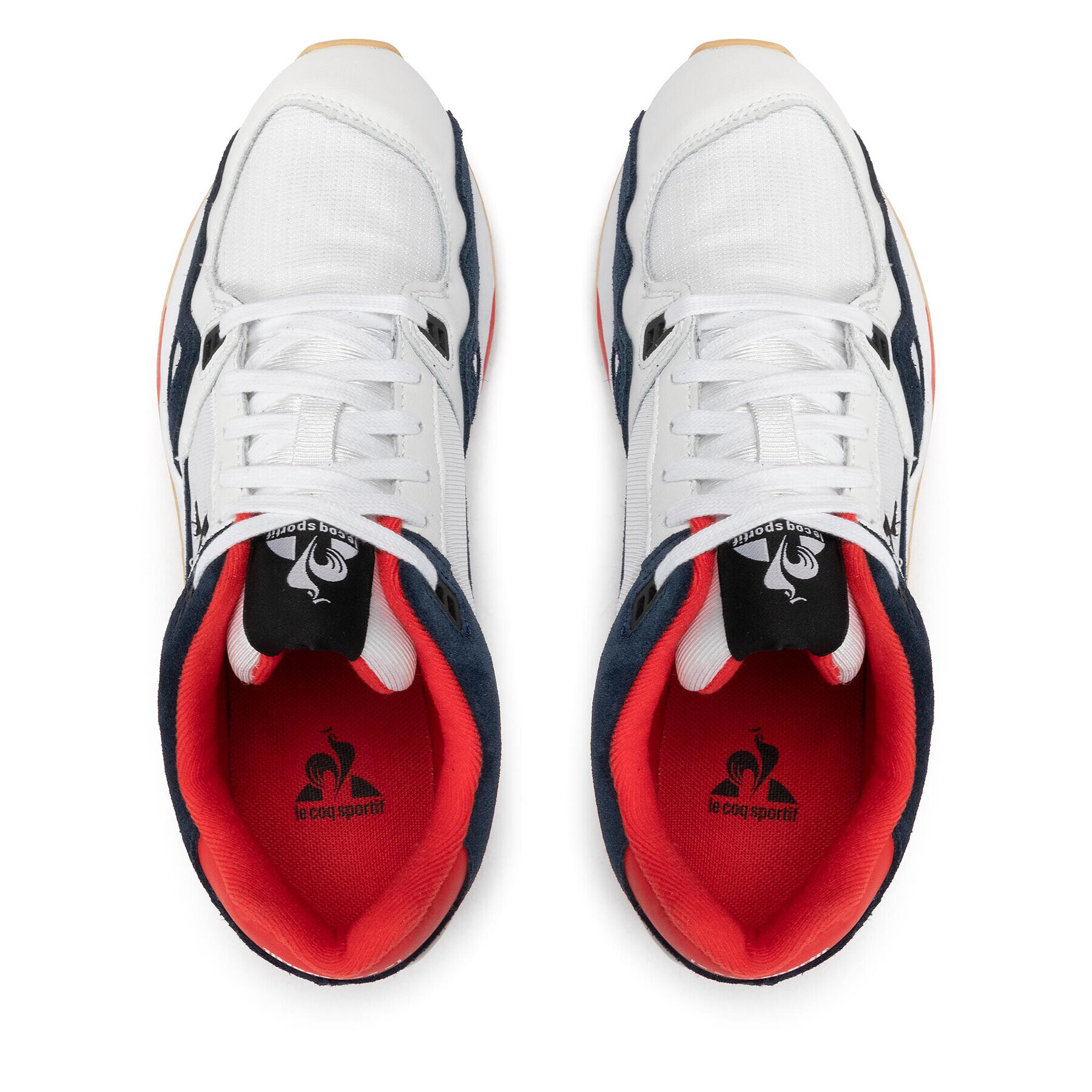 Le Coq Sportif Sneakers Lcs R1000 Tricolore 2210271 Alb - Pled.ro