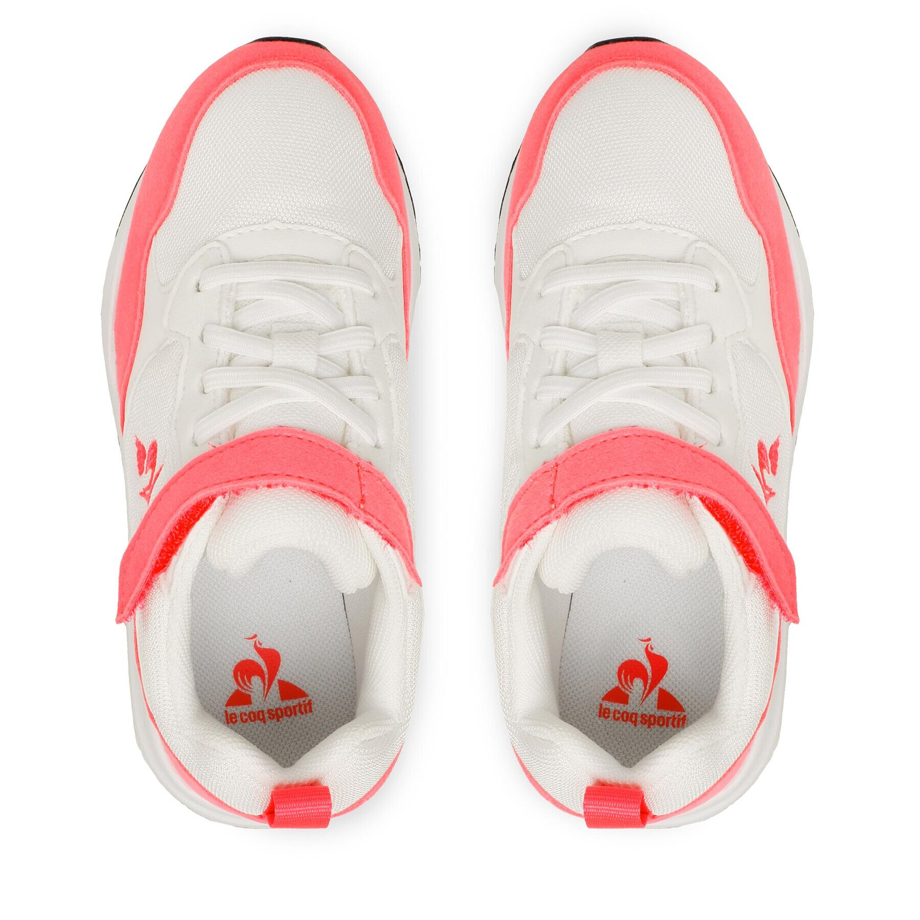 Le Coq Sportif Sneakers Lcs R500 Ps Girl Fluo 2310303 Alb - Pled.ro