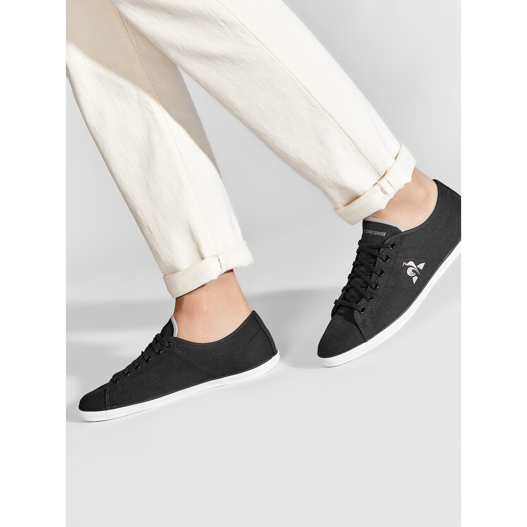 Le Coq Sportif Teniși Slimset 2210237 Negru - Pled.ro