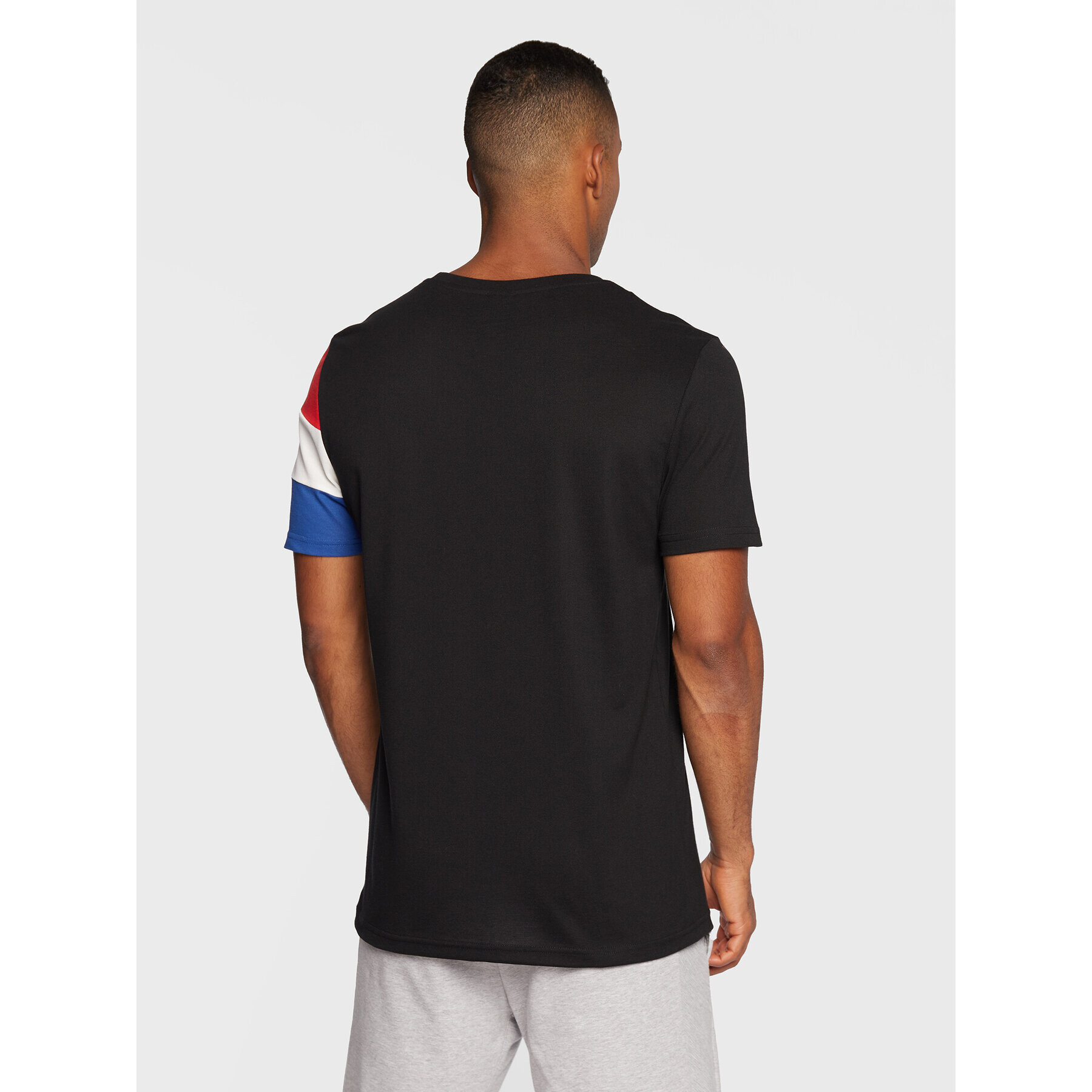 Le Coq Sportif Tricou 2020637 Negru Regular Fit - Pled.ro