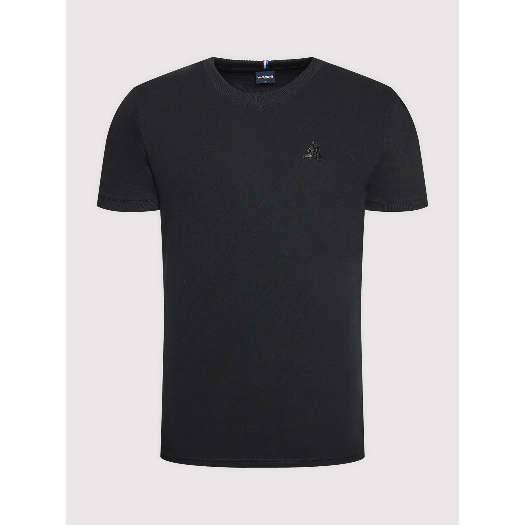 Le Coq Sportif Tricou 2110792 Negru Regular Fit - Pled.ro