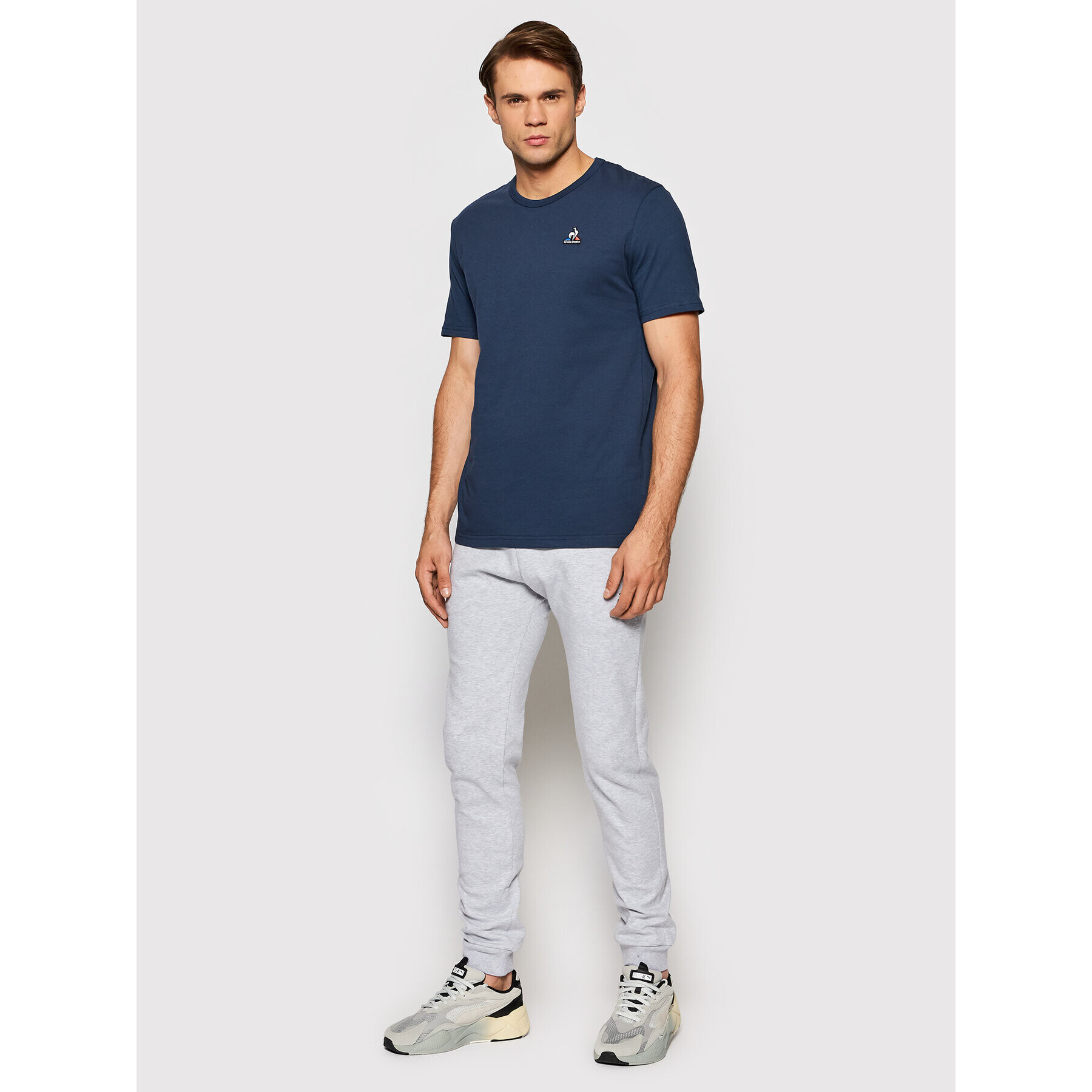 Le Coq Sportif Tricou 2120200 Bleumarin Regular Fit - Pled.ro