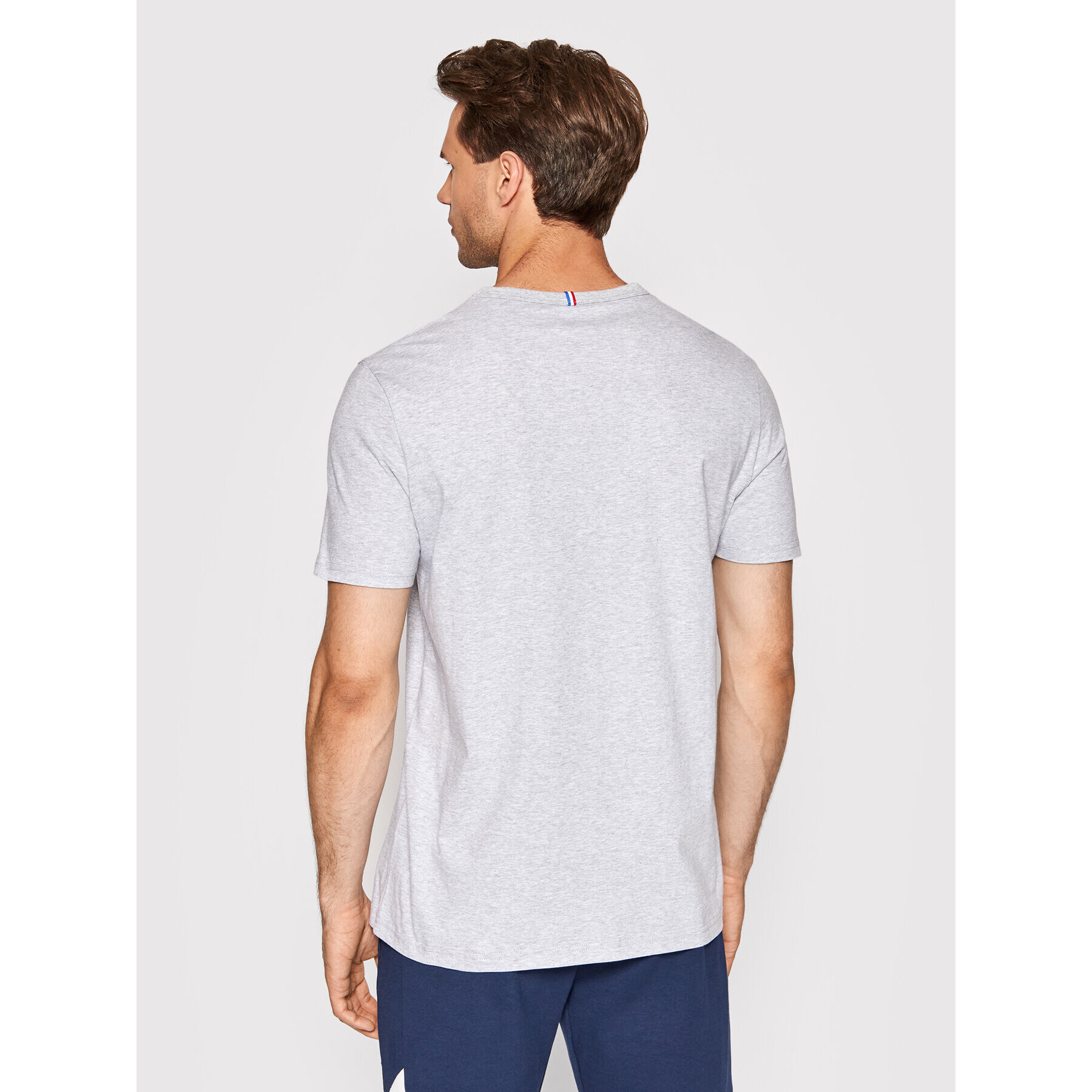 Le Coq Sportif Tricou 2120201 Gri Regular Fit - Pled.ro