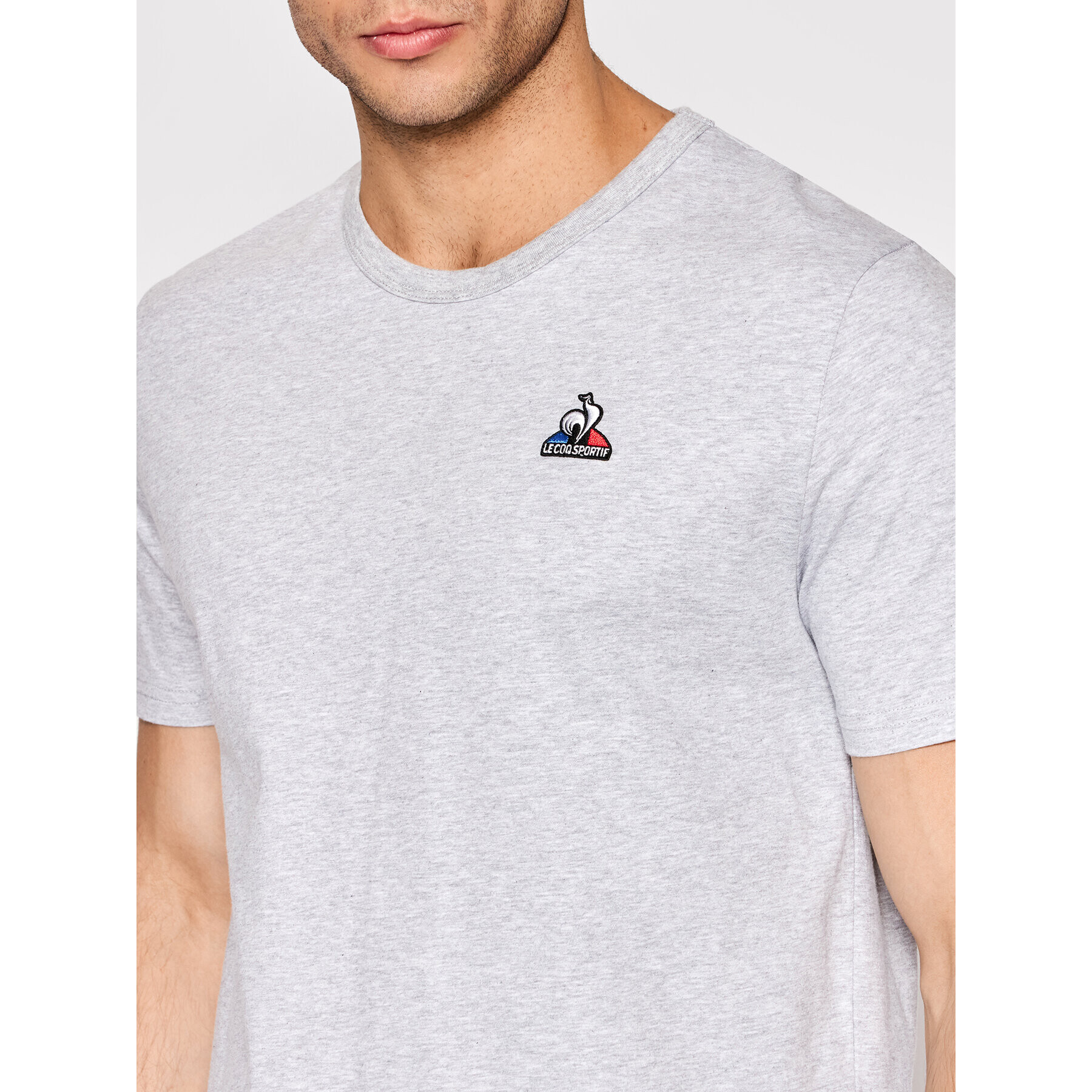 Le Coq Sportif Tricou 2120201 Gri Regular Fit - Pled.ro