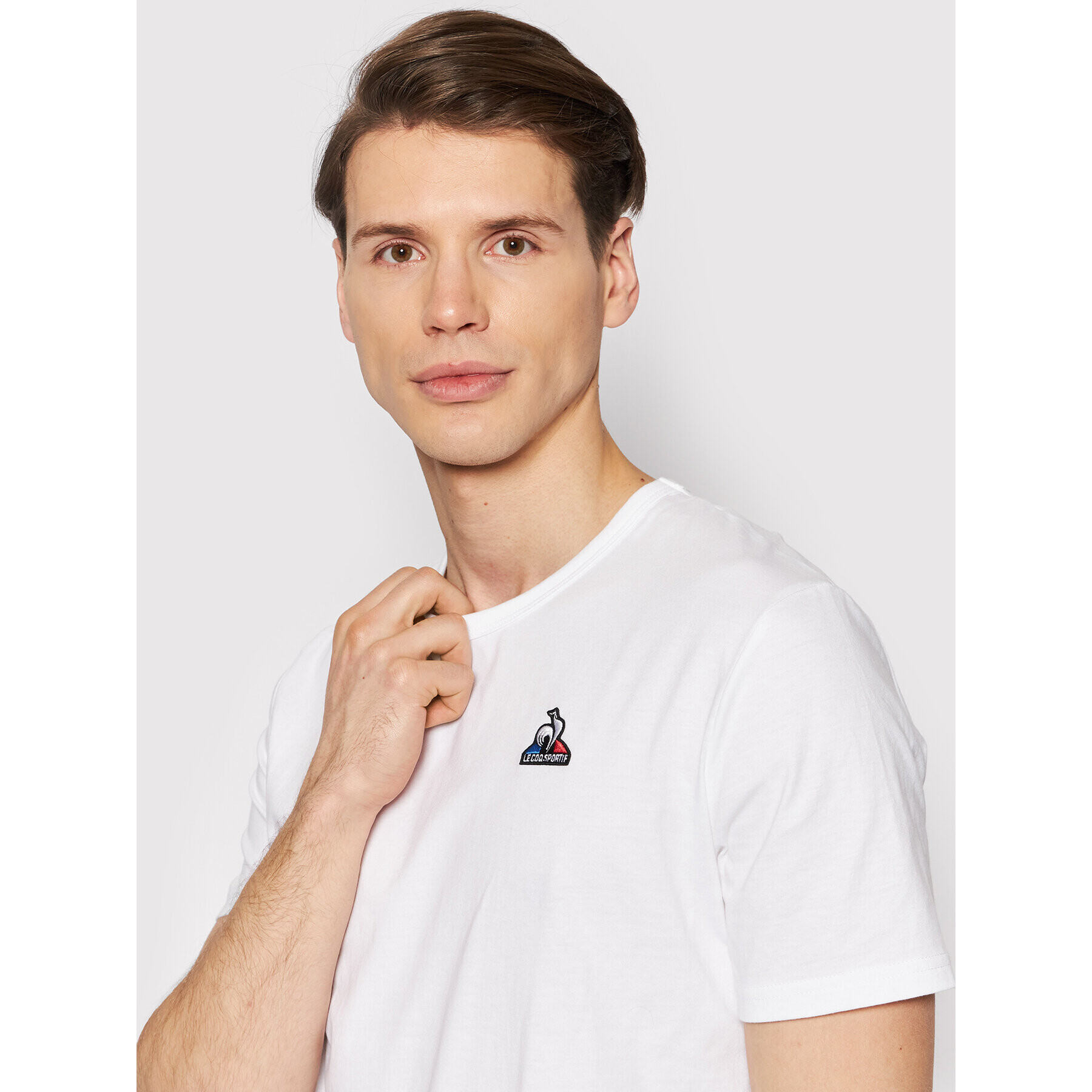 Le Coq Sportif Tricou 2120202 Alb Regular Fit - Pled.ro