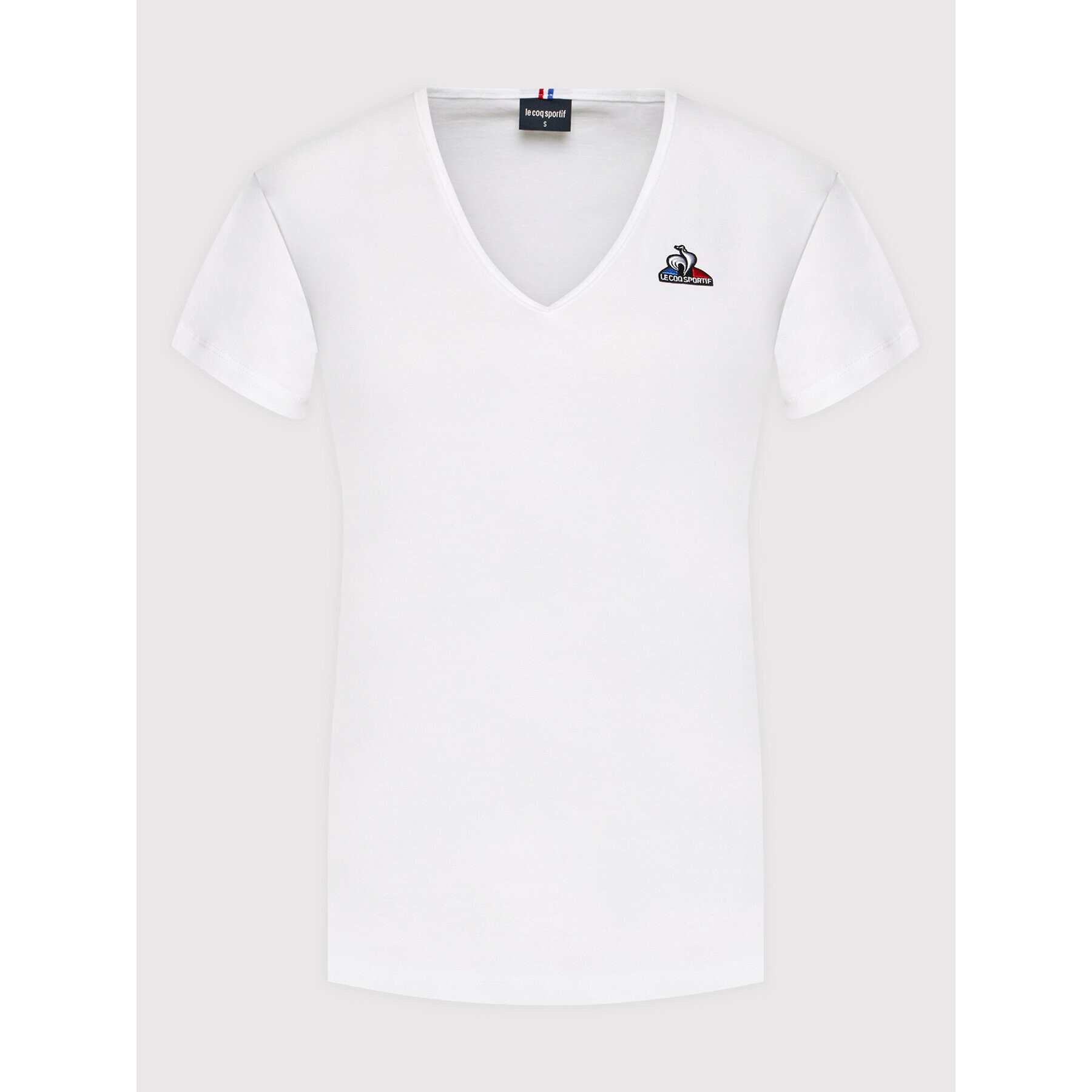 Le Coq Sportif Tricou 2210511 Alb Regular Fit - Pled.ro