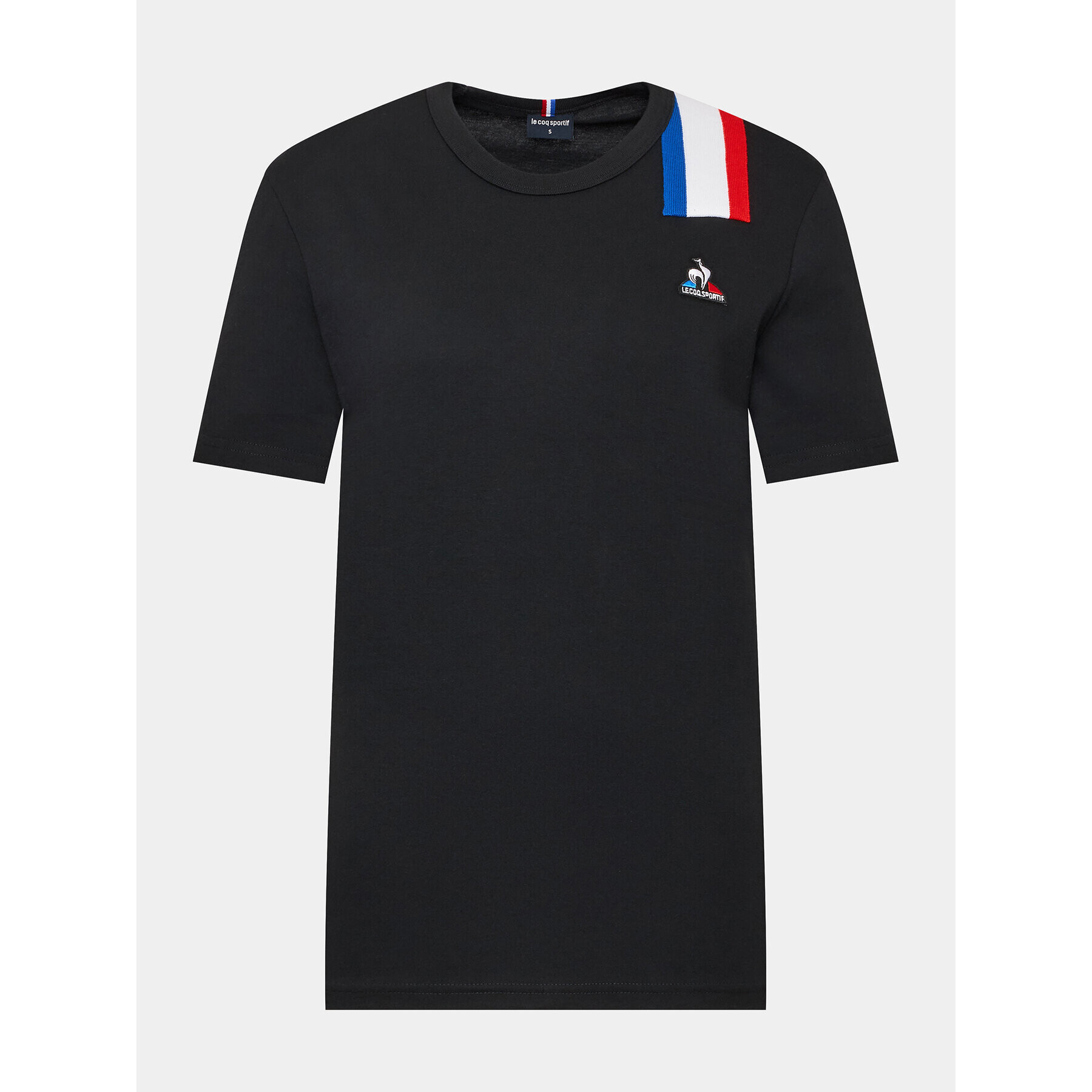 Le Coq Sportif Tricou 2220302 Negru Regular Fit - Pled.ro