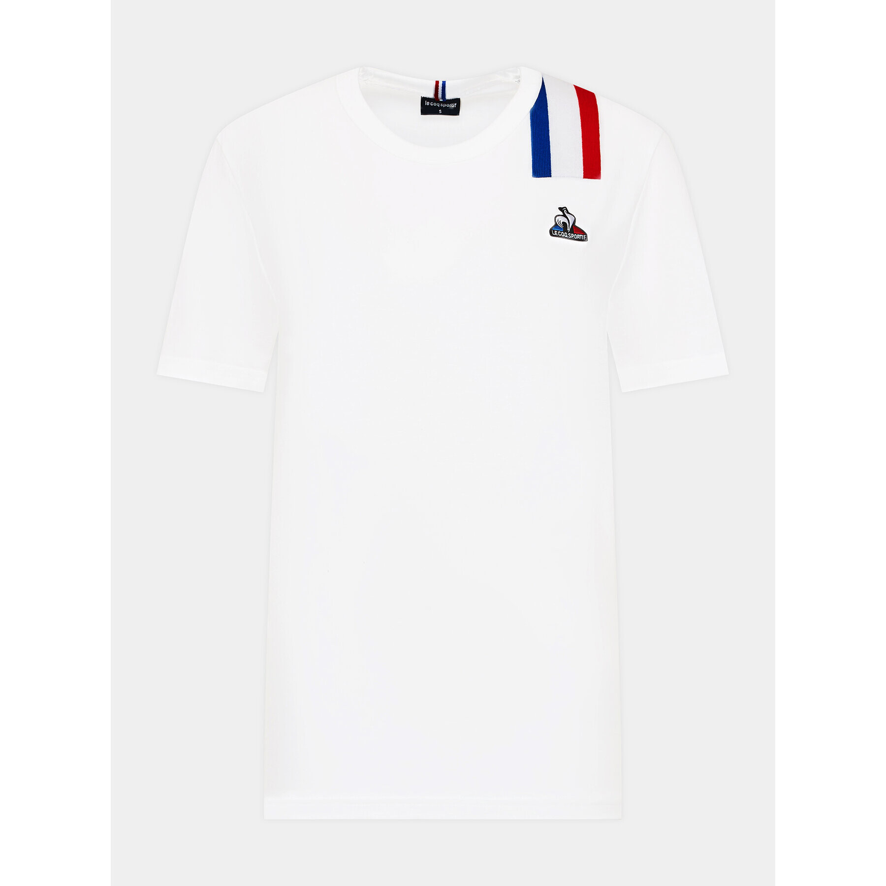 Le Coq Sportif Tricou 2220303 Alb Regular Fit - Pled.ro