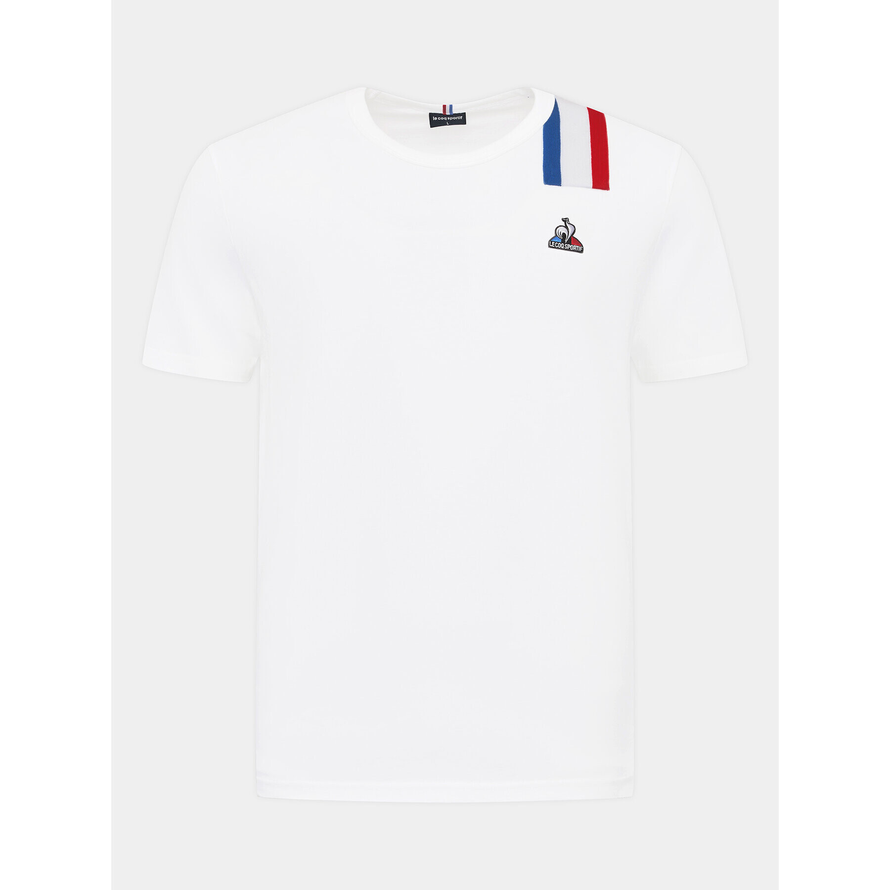 Le Coq Sportif Tricou 2220303 Alb Regular Fit - Pled.ro