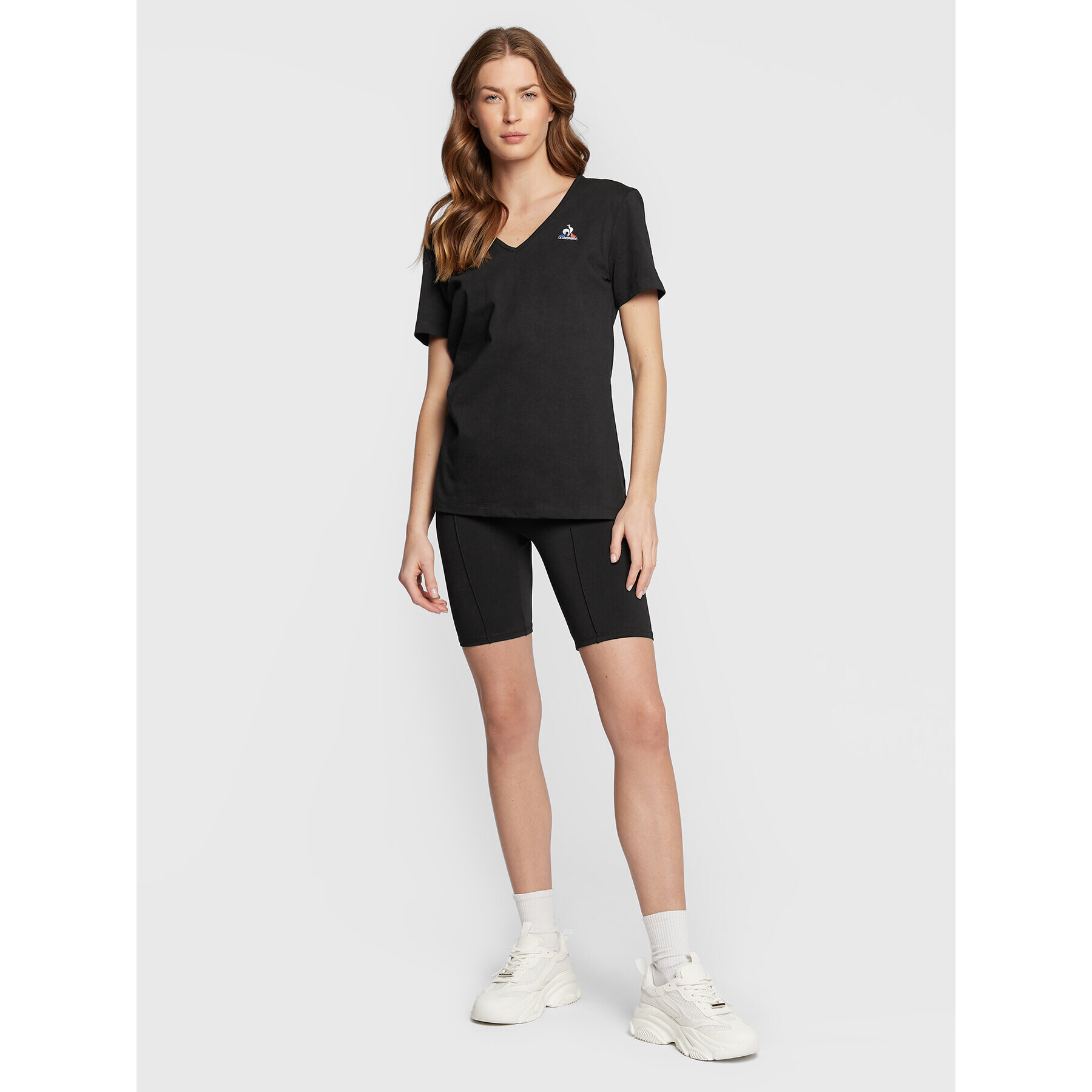 Le Coq Sportif Tricou 2220568 Negru Regular Fit - Pled.ro