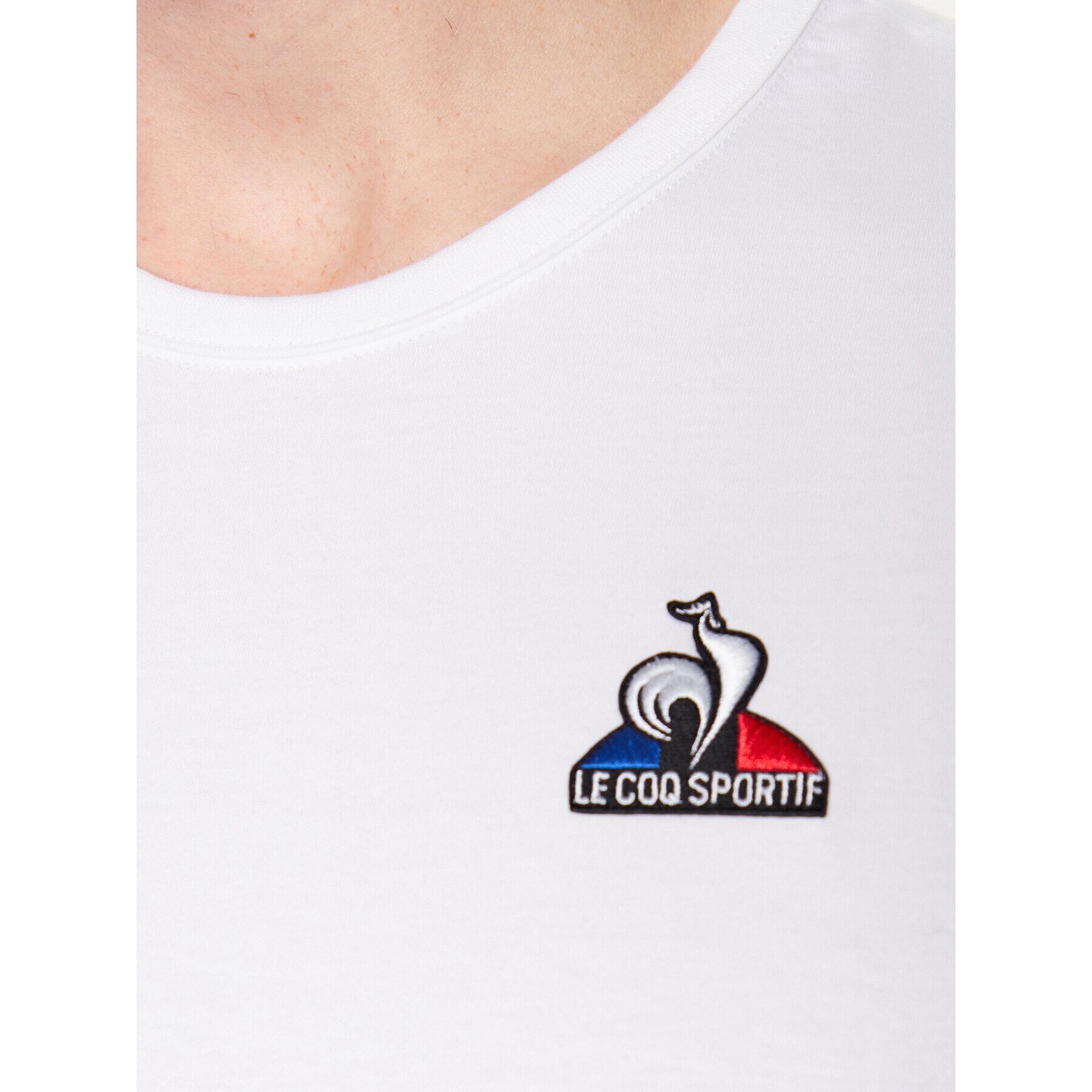 Le Coq Sportif Tricou 2310546 Alb Regular Fit - Pled.ro