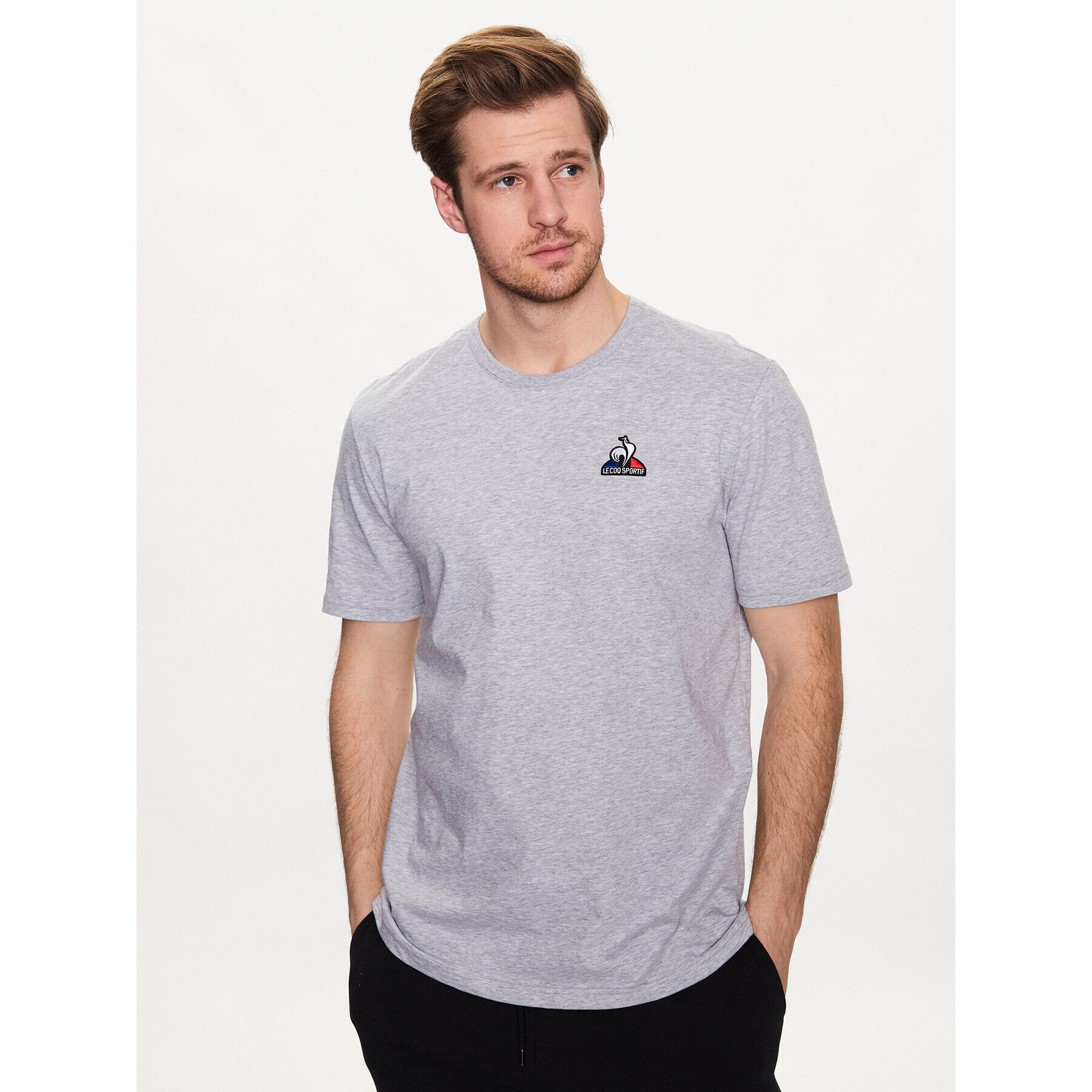 Le Coq Sportif Tricou 2310547 Gri Regular Fit - Pled.ro