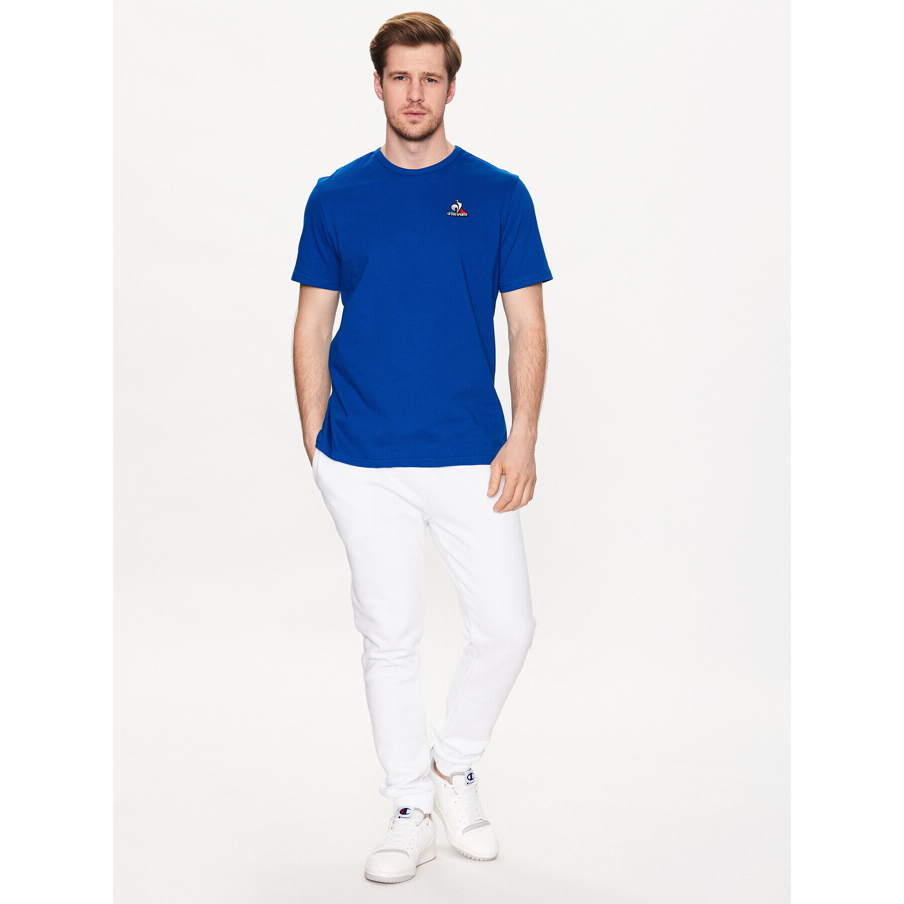 Le Coq Sportif Tricou 2310548 Albastru Regular Fit - Pled.ro