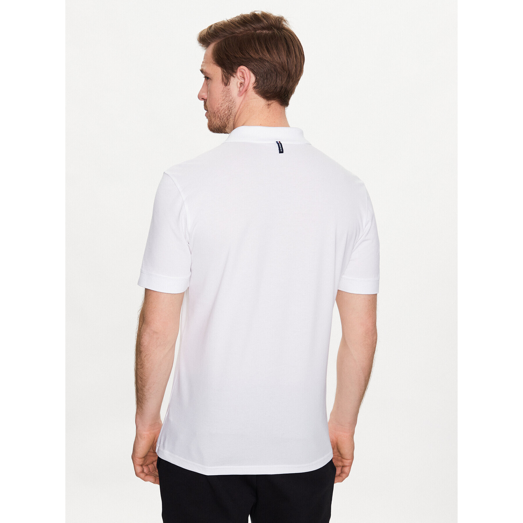 Le Coq Sportif Tricou polo 2310552 Alb Regular Fit - Pled.ro