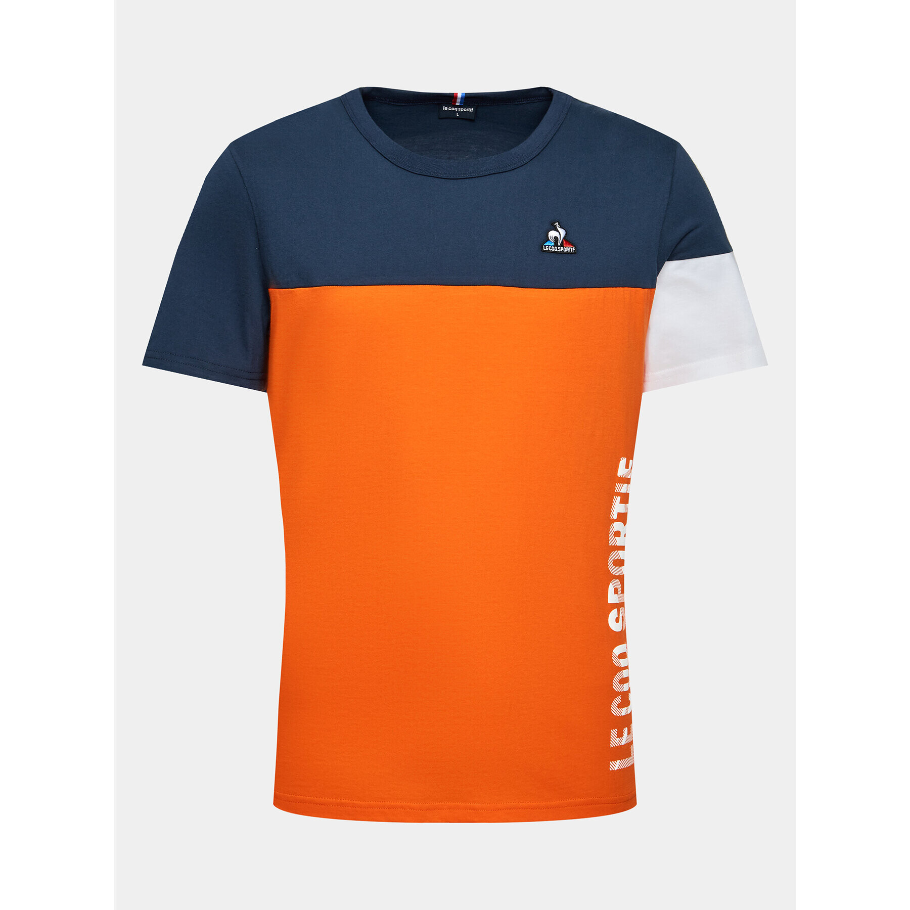 Le Coq Sportif Tricou Unisex 2320646 Portocaliu Regular Fit - Pled.ro