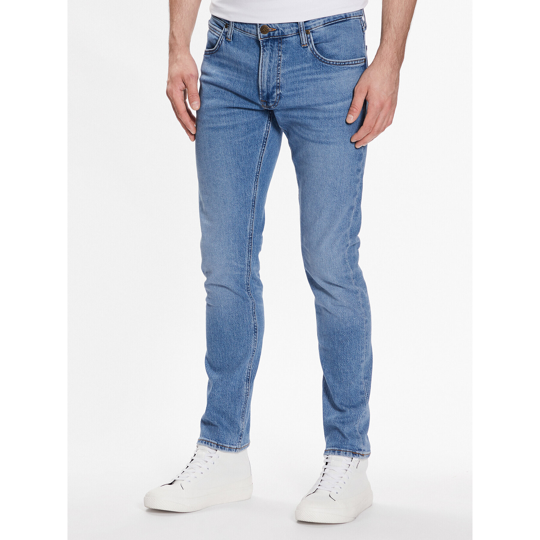 Lee Blugi Luke L719OWC17 Albastru Slim Fit - Pled.ro