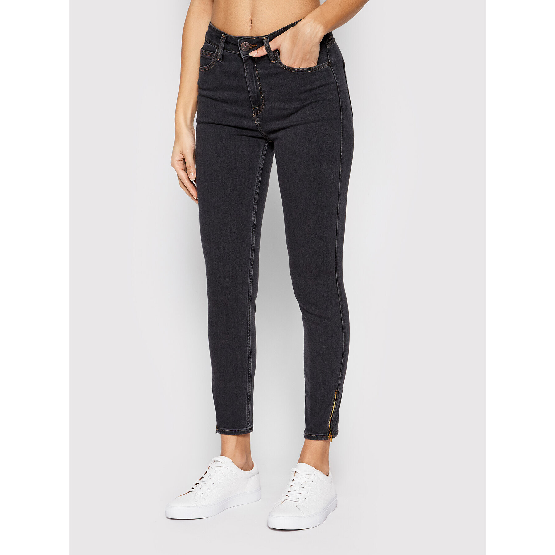 Lee Blugi Scarlett L31BSYUO Negru Skinny Fit - Pled.ro