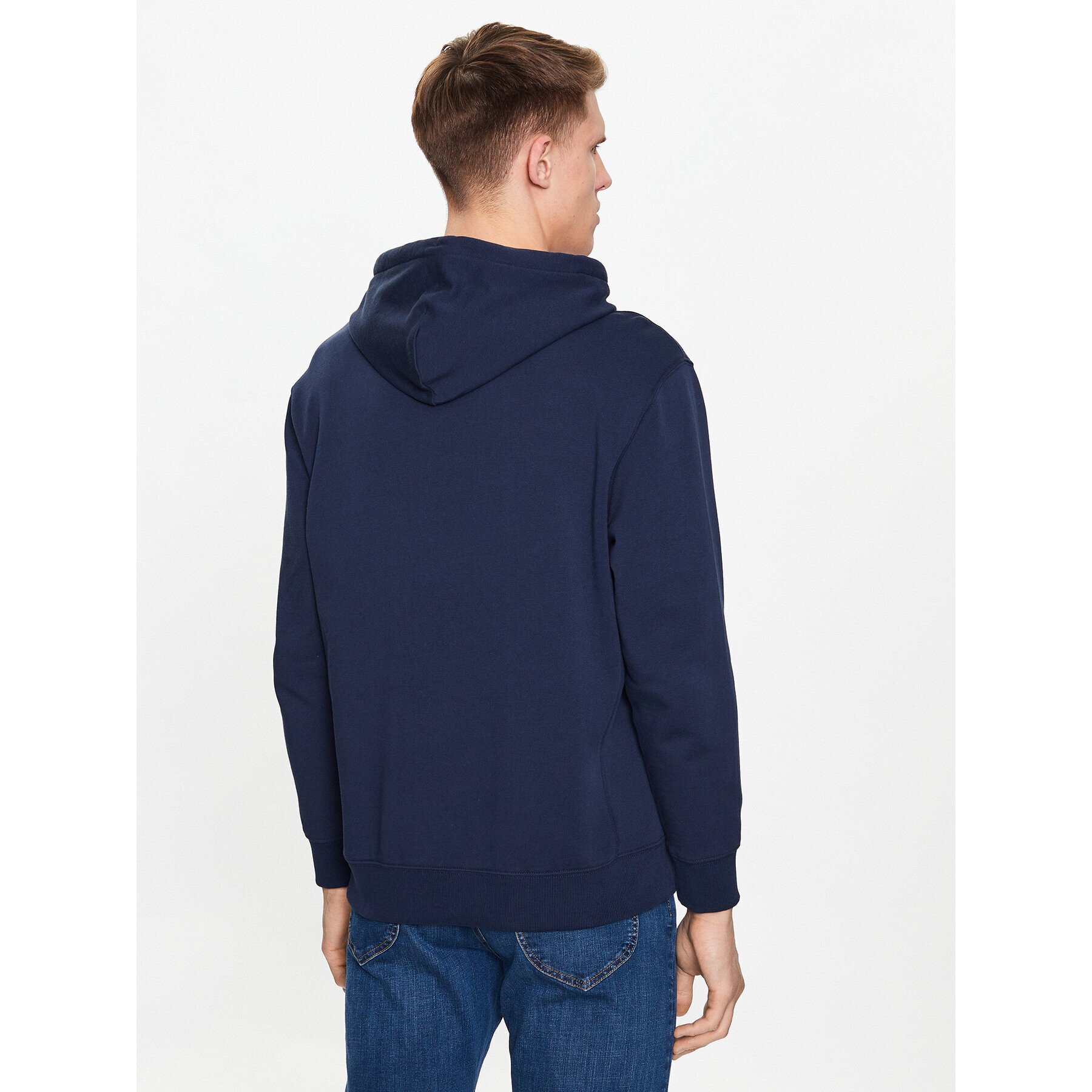 Lee Bluză Plain L80YFW35 Bleumarin Regular Fit - Pled.ro