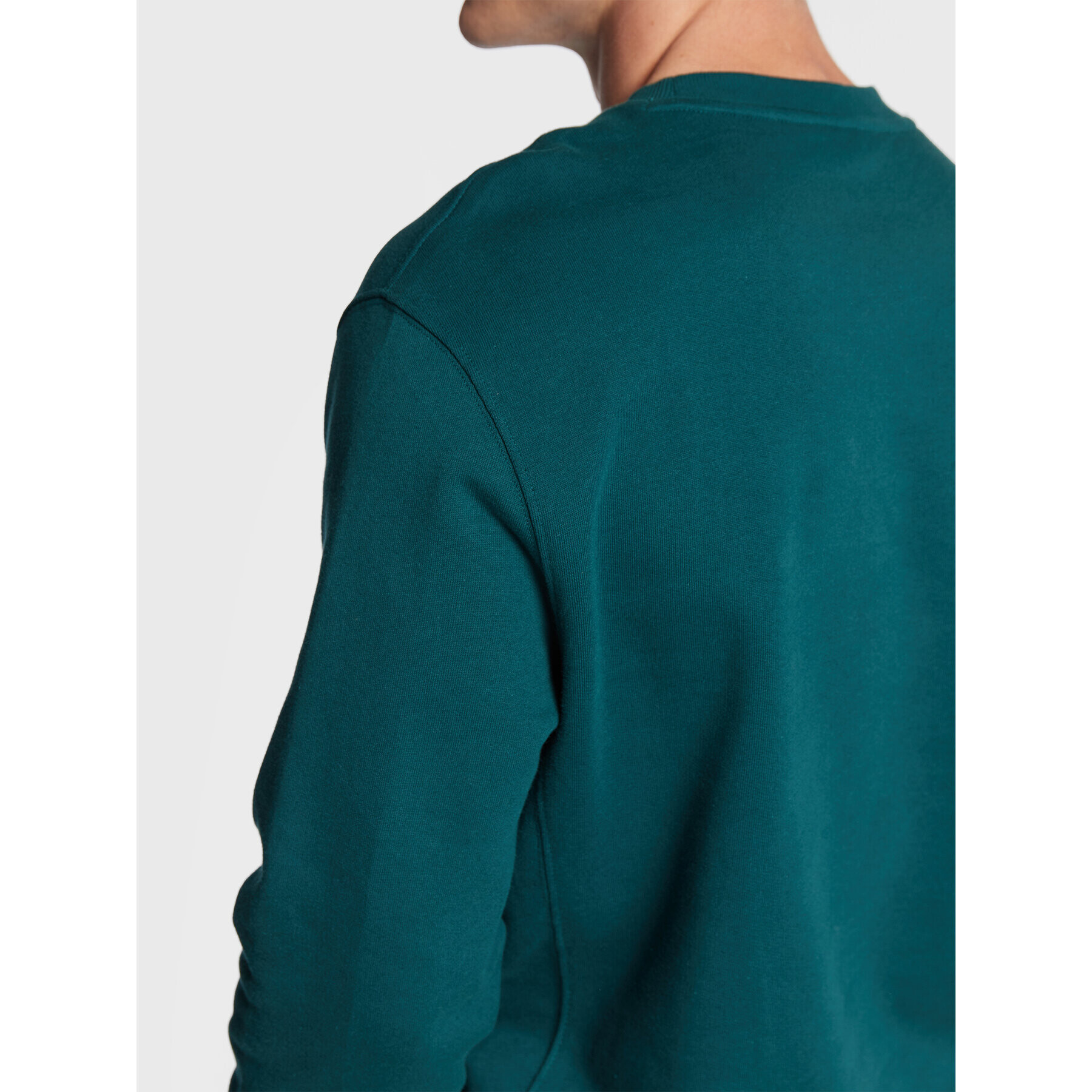 Lee Bluză Plain L81IRY96 Verde Regular Fit - Pled.ro