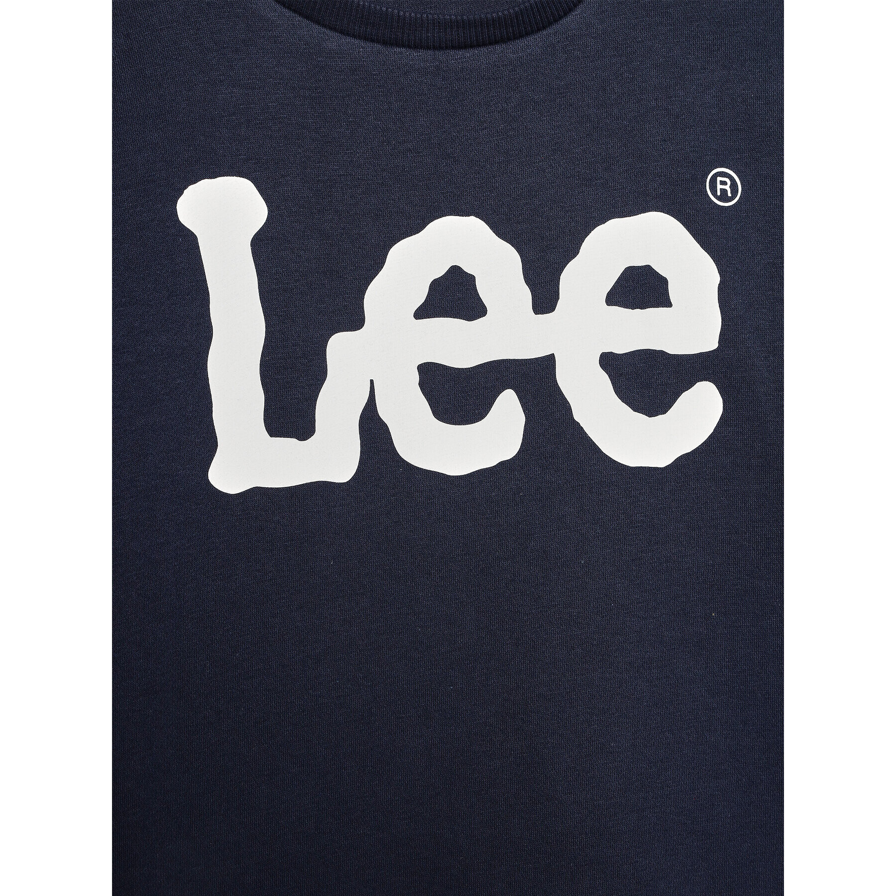 Lee Bluză Wobbly Graphic 0006 Bleumarin Regular Fit - Pled.ro