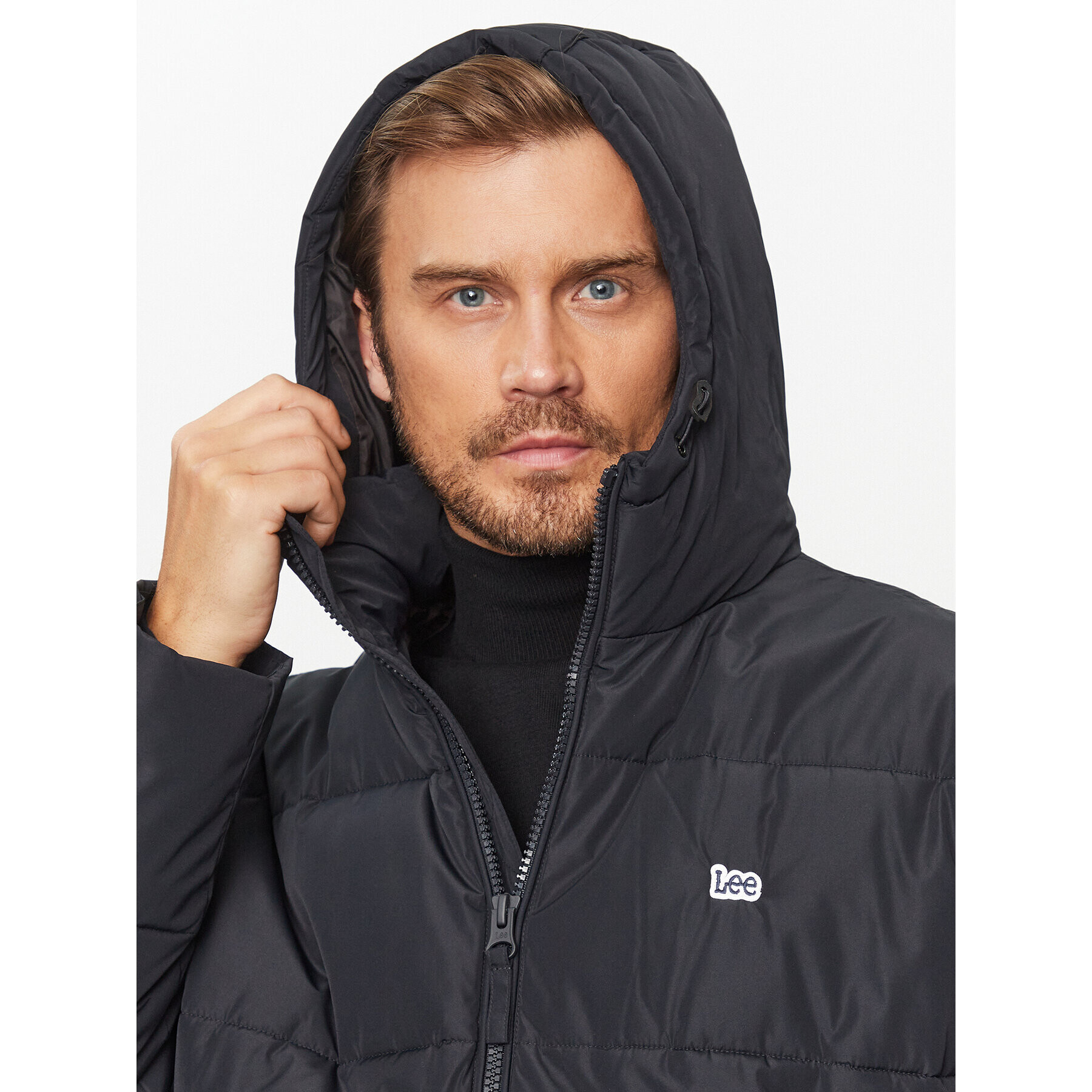 Lee Geacă din puf 112341646 Negru Regular Fit - Pled.ro