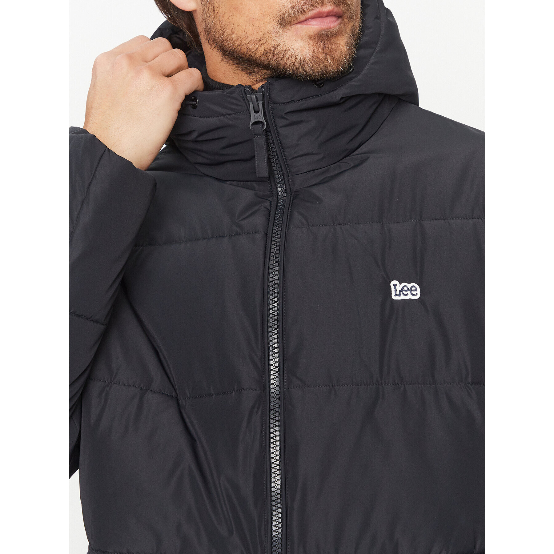 Lee Geacă din puf 112341646 Negru Regular Fit - Pled.ro