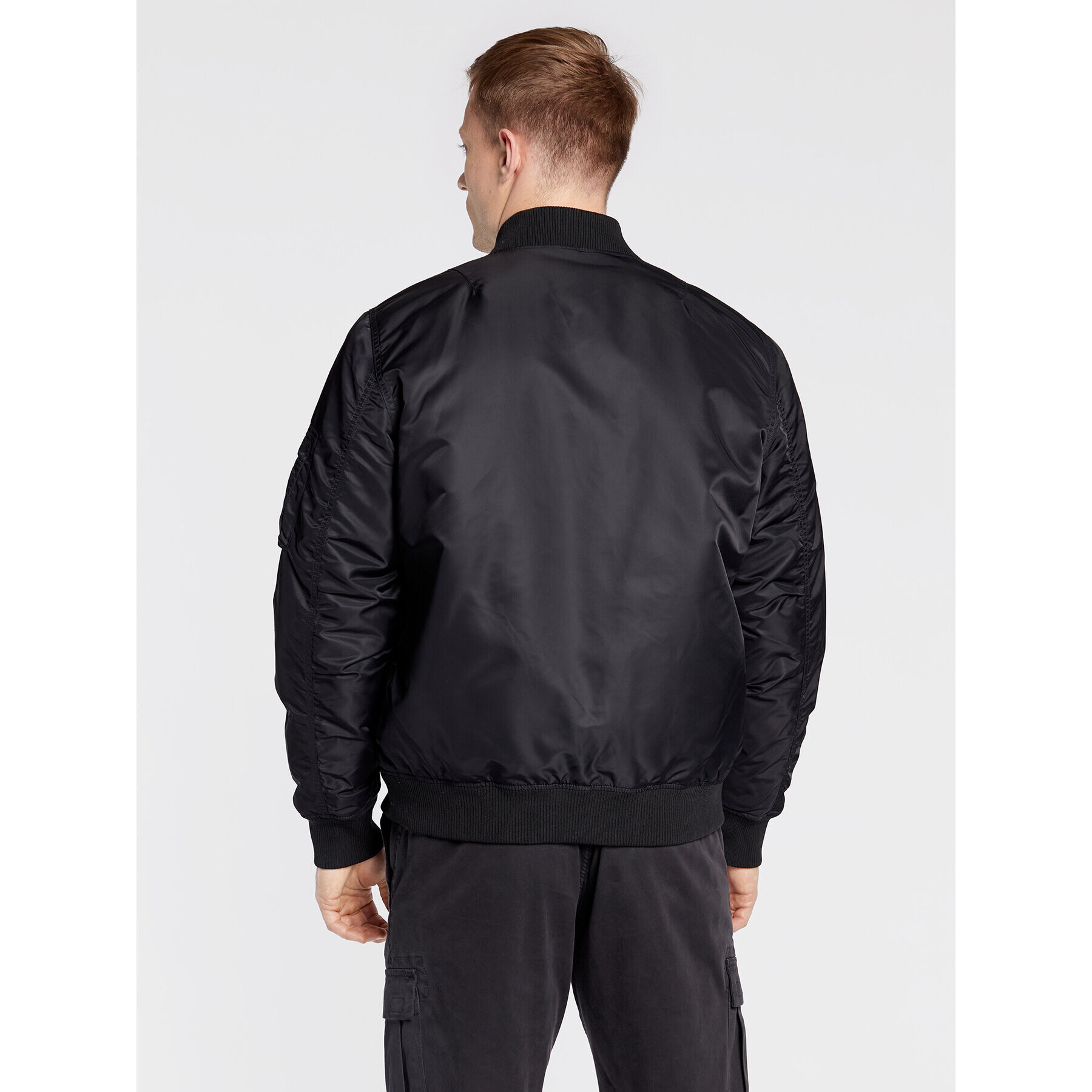 Lee Geacă bomber Bomber L87GOS01 112321553 Negru Regular Fit - Pled.ro