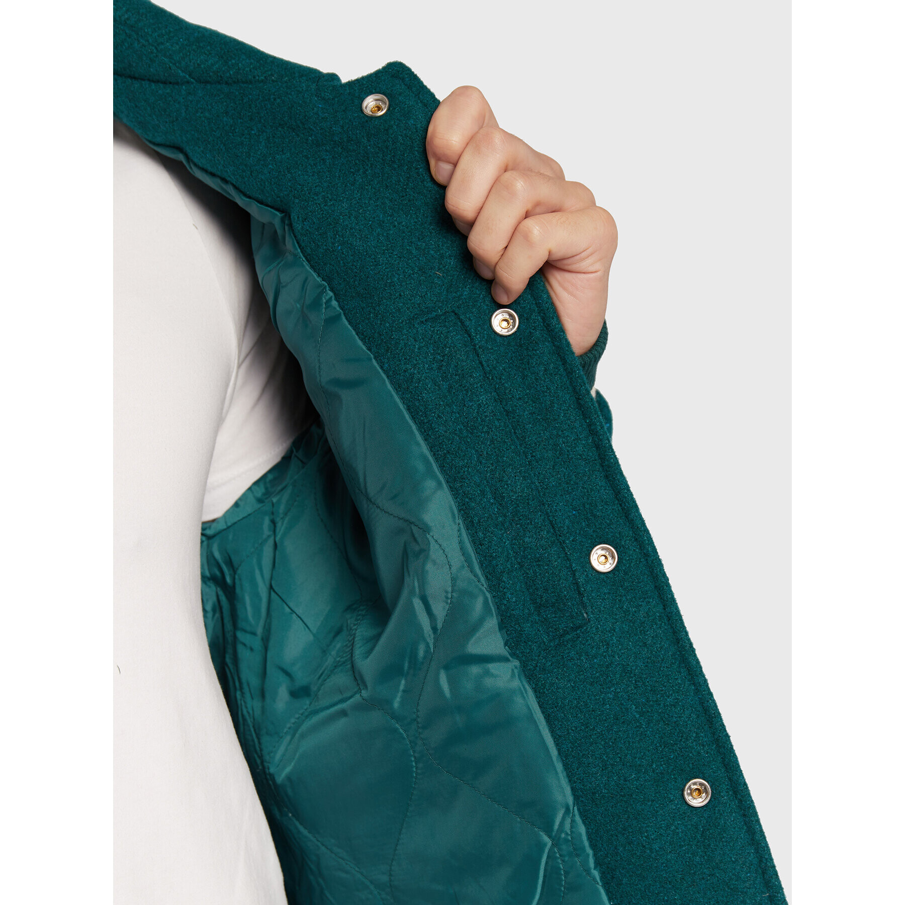 Lee Geacă Varsity L87TDB96 Verde Regular Fit - Pled.ro