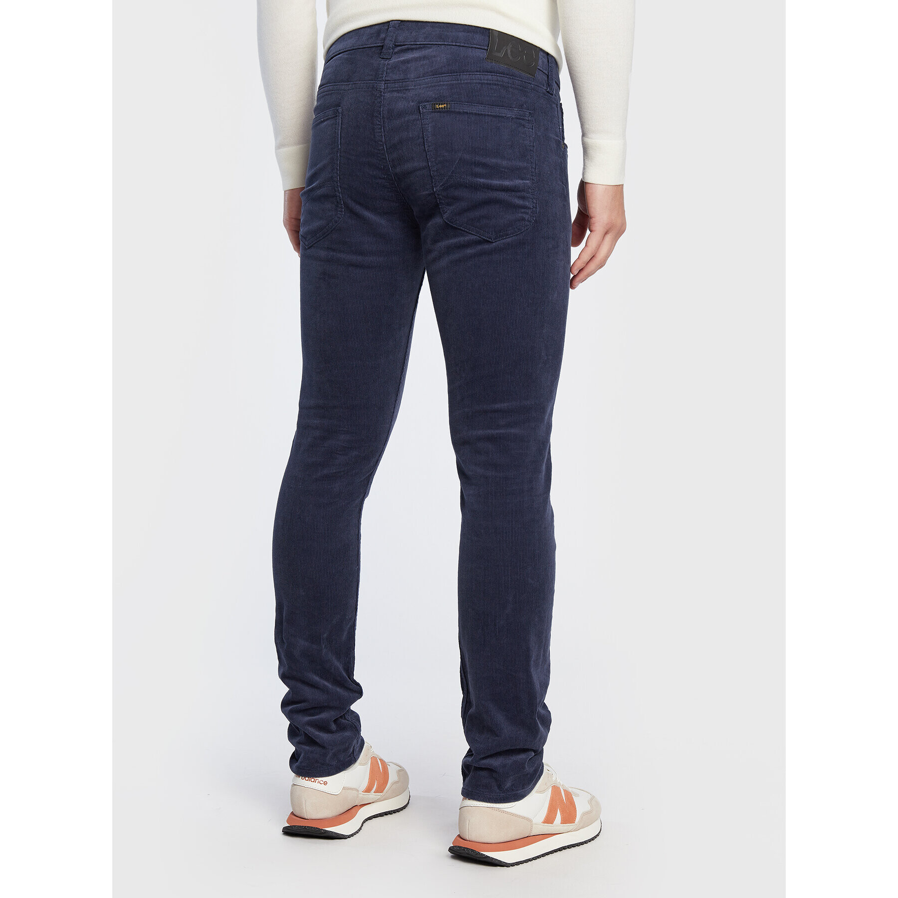 Lee Pantaloni din material Luke L719AX11 Bleumarin Slim Fit - Pled.ro