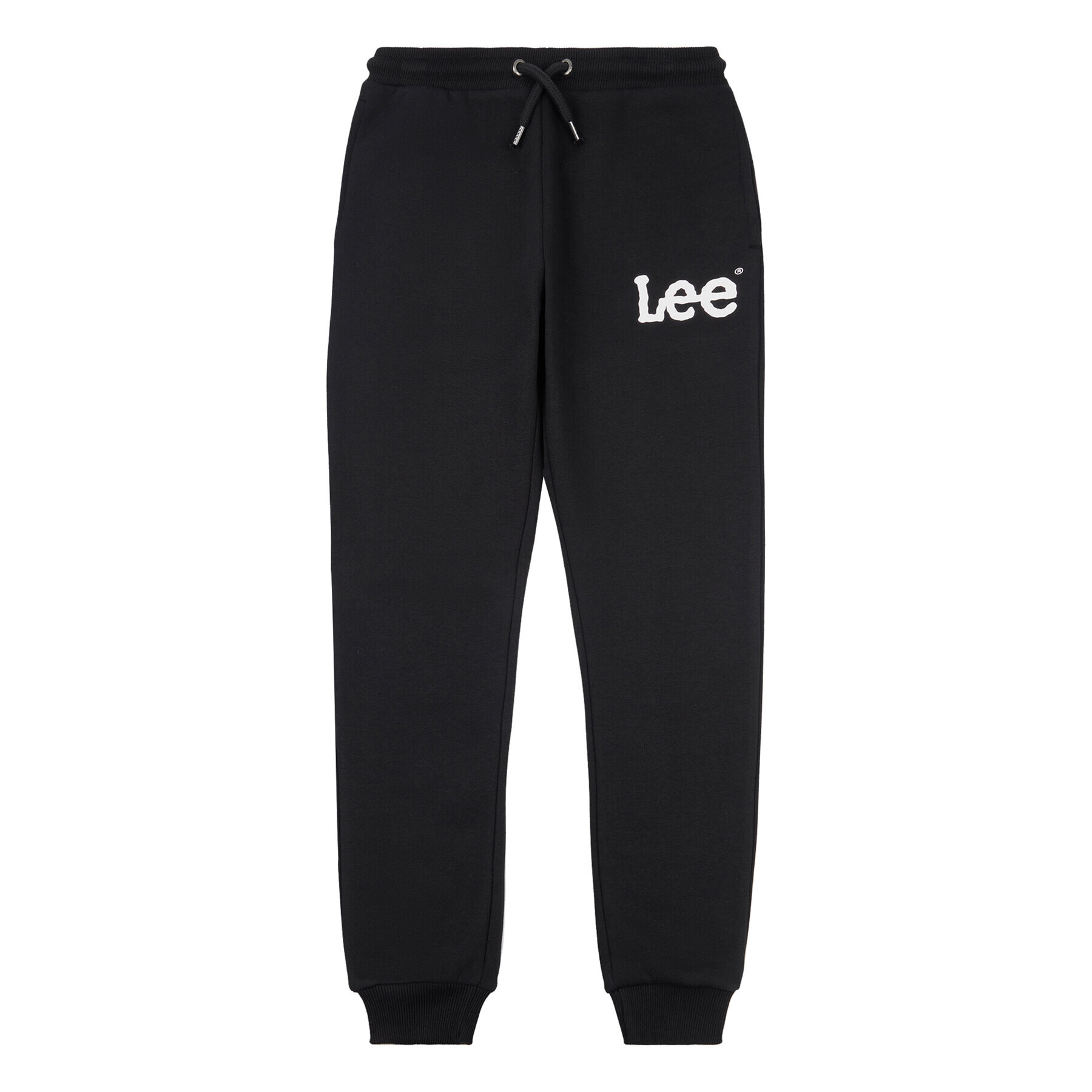 Lee Pantaloni trening Wobbly Graphic 0011 Negru Regular Fit - Pled.ro