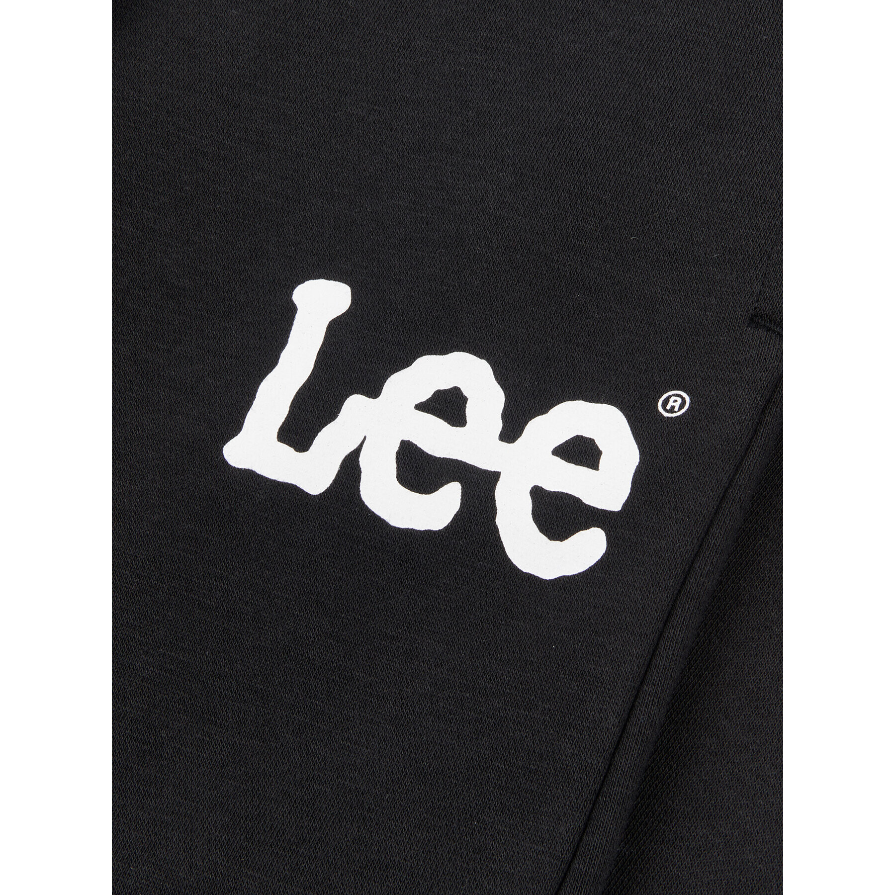 Lee Pantaloni trening Wobbly Graphic 0011 Negru Regular Fit - Pled.ro