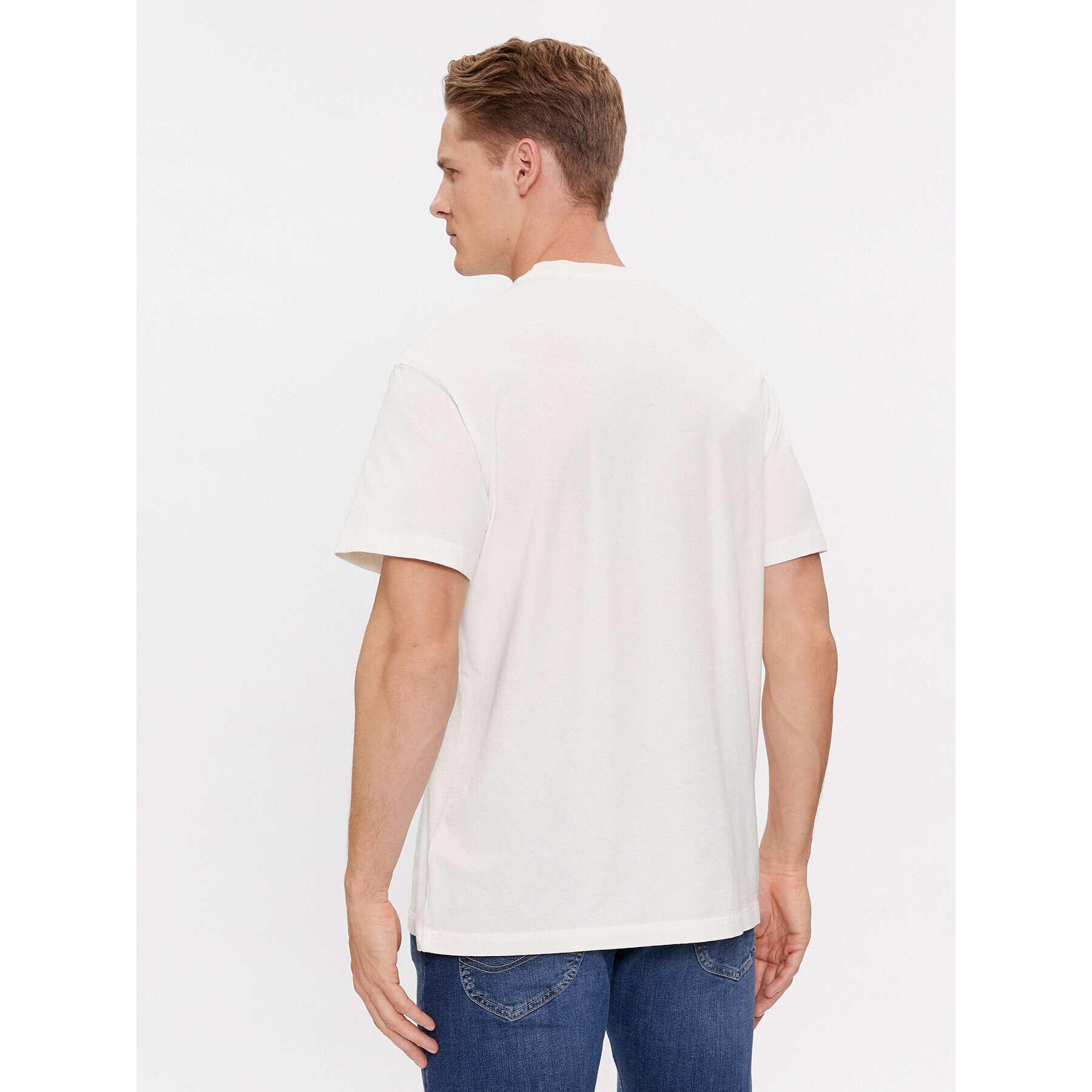 Lee Tricou 112342484 Bej Relaxed Fit - Pled.ro