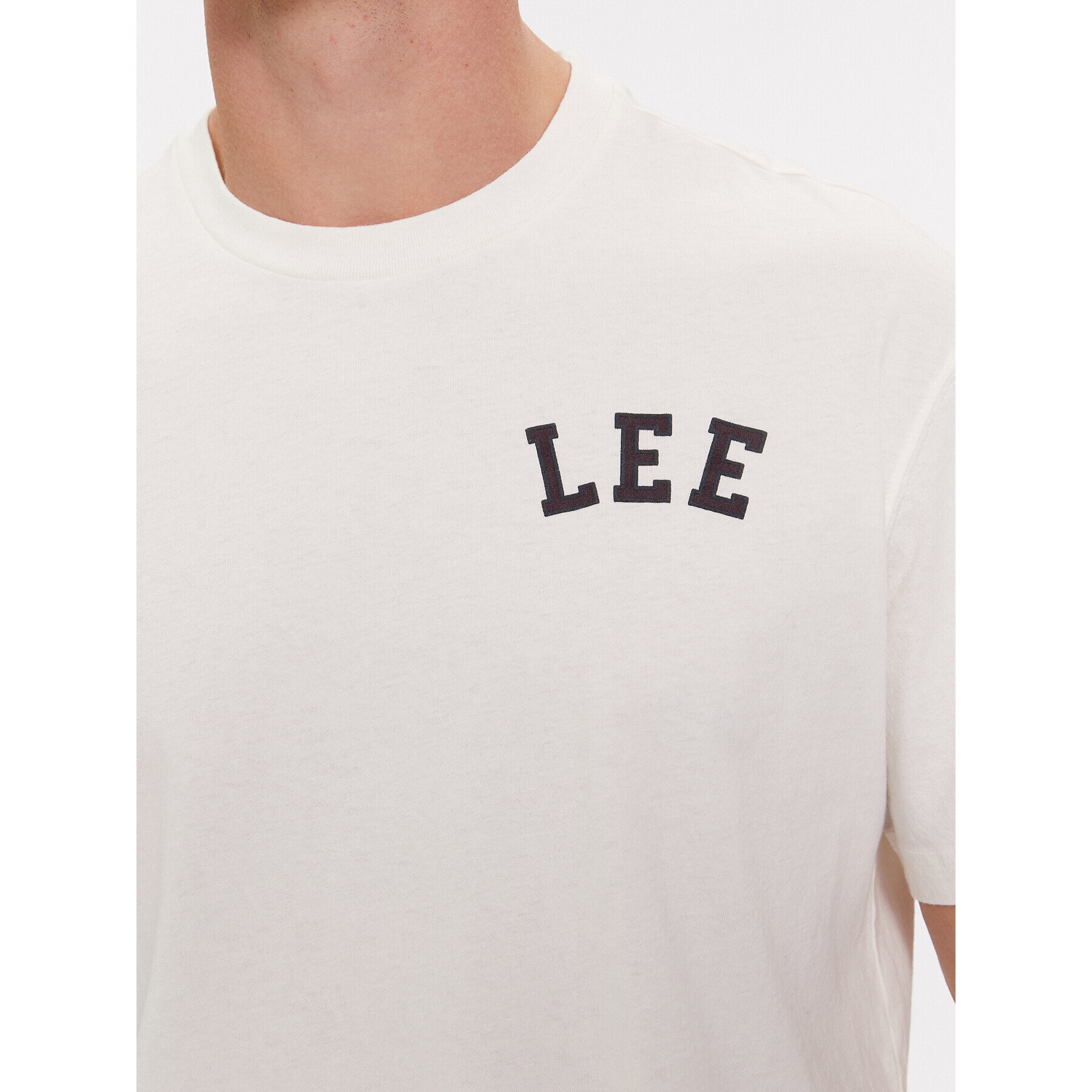 Lee Tricou 112342484 Bej Relaxed Fit - Pled.ro