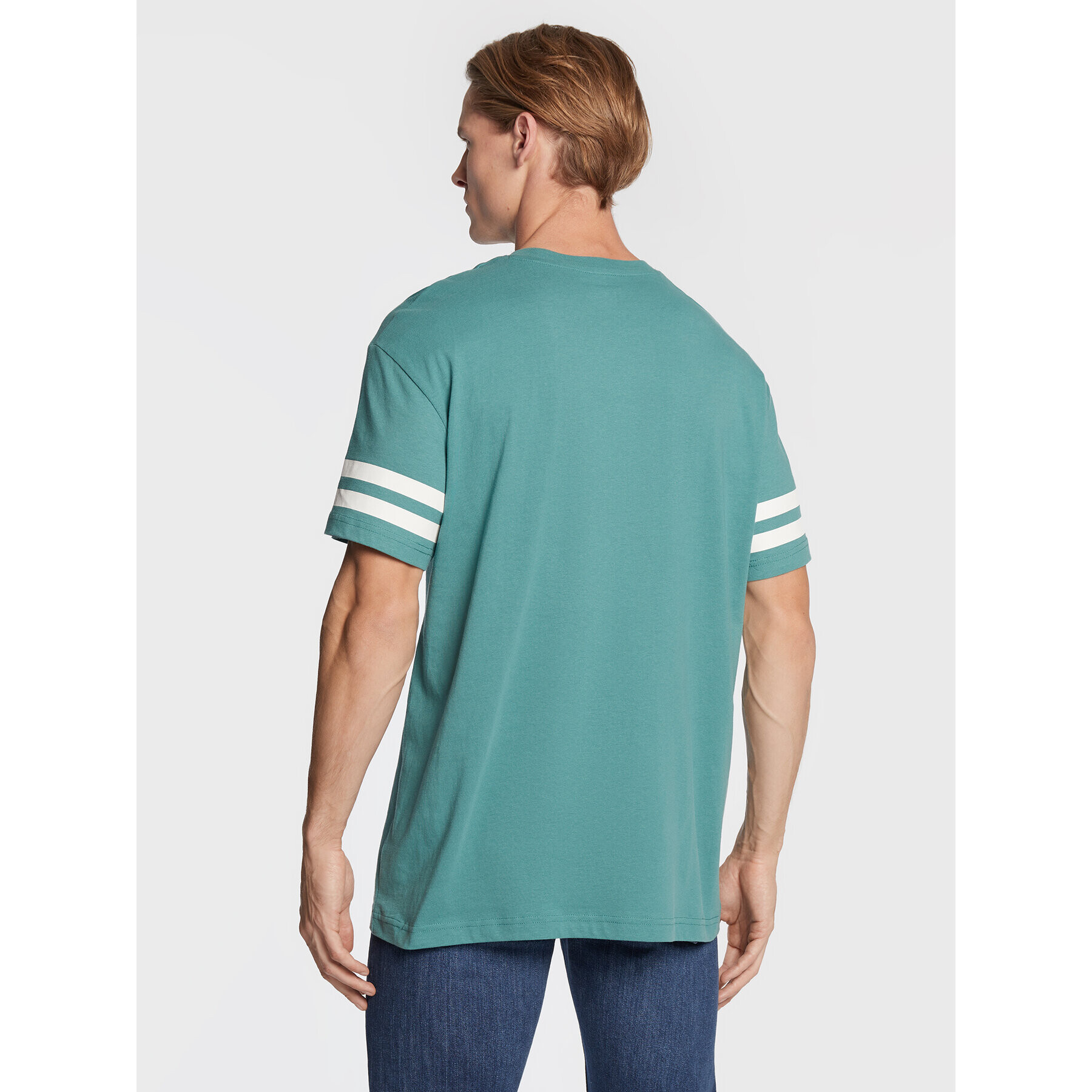 Lee Tricou College L69BFQDO Verde Relaxed Fit - Pled.ro