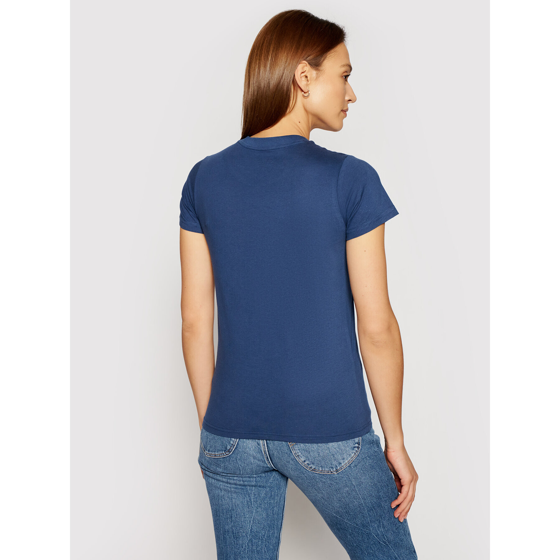 Lee Tricou Crew Neck L44OYGLR Bleumarin Regular Fit - Pled.ro