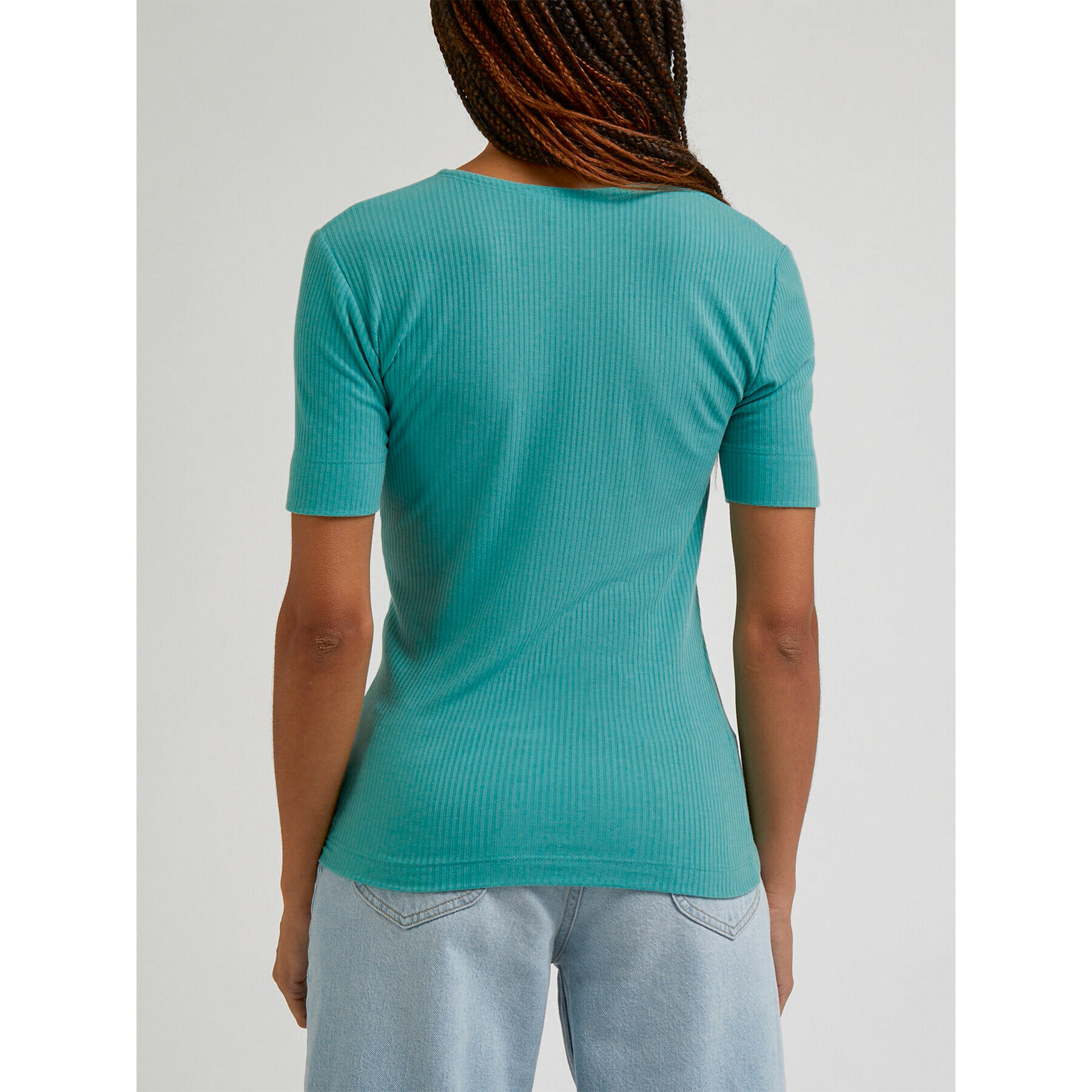 Lee Tricou L49FIP41 Verde Slim Fit - Pled.ro