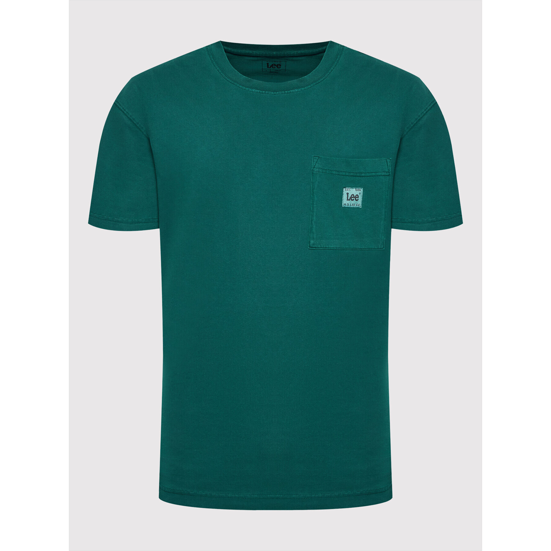 Lee Tricou Pocket L69QCO96 Verde Loose Fit - Pled.ro