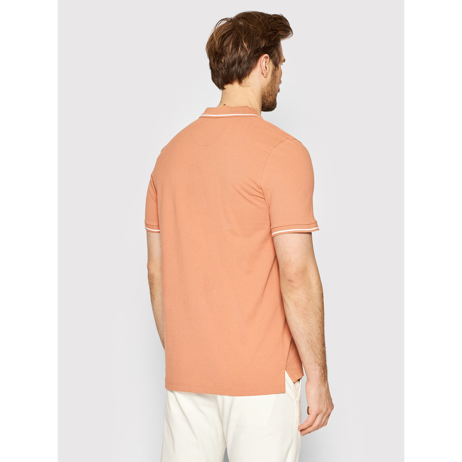 Lee Tricou polo Pique L61ARLUK Portocaliu Regular Fit - Pled.ro