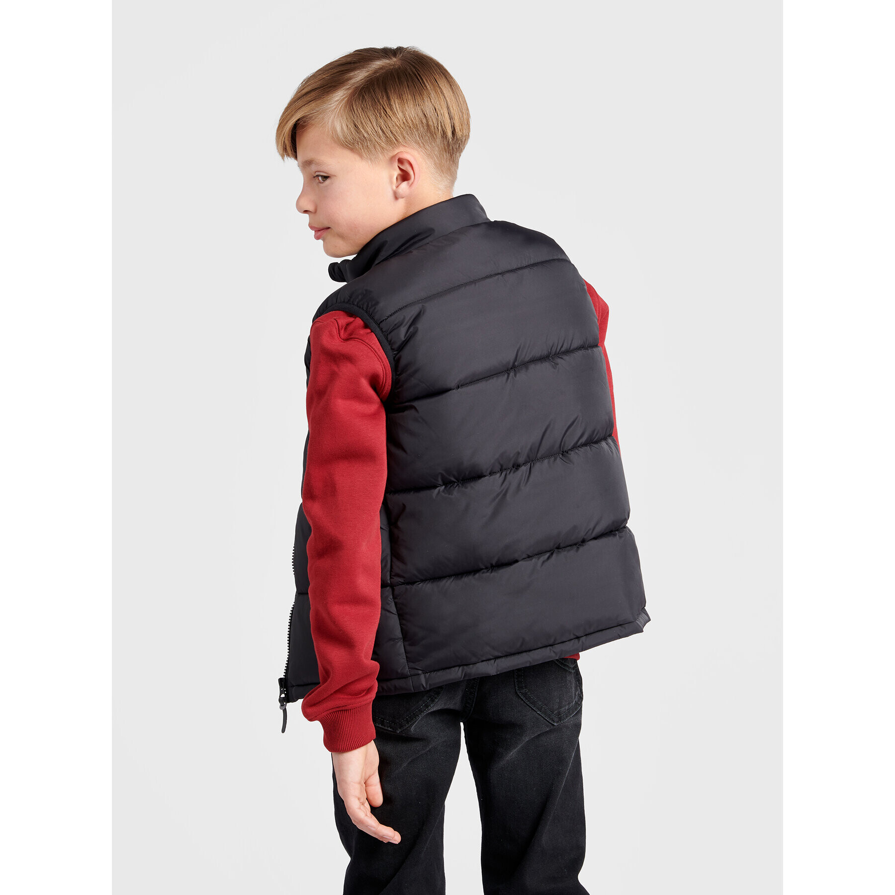 Lee Vestă Gilet 0036 Negru Regular Fit - Pled.ro