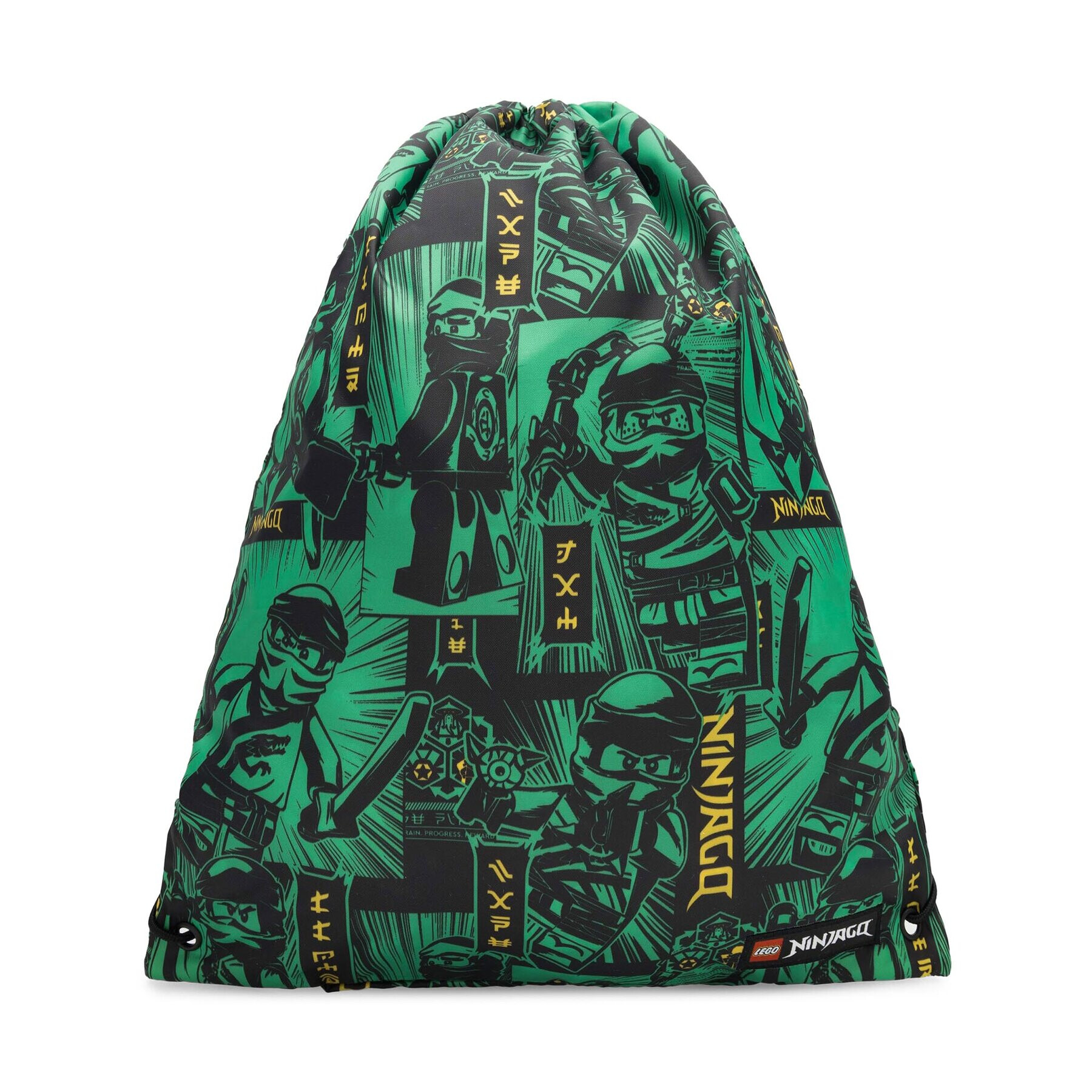 LEGO Rucsac tip sac DRAWSTRING BAG 10034-2301 Verde - Pled.ro