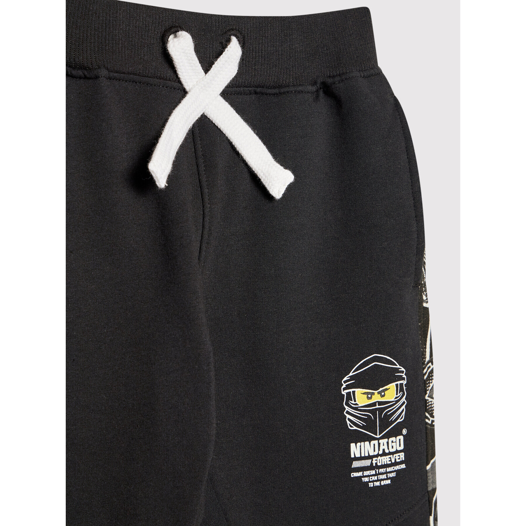 LEGO Wear Pantaloni trening 12010312 Negru Regular Fit - Pled.ro