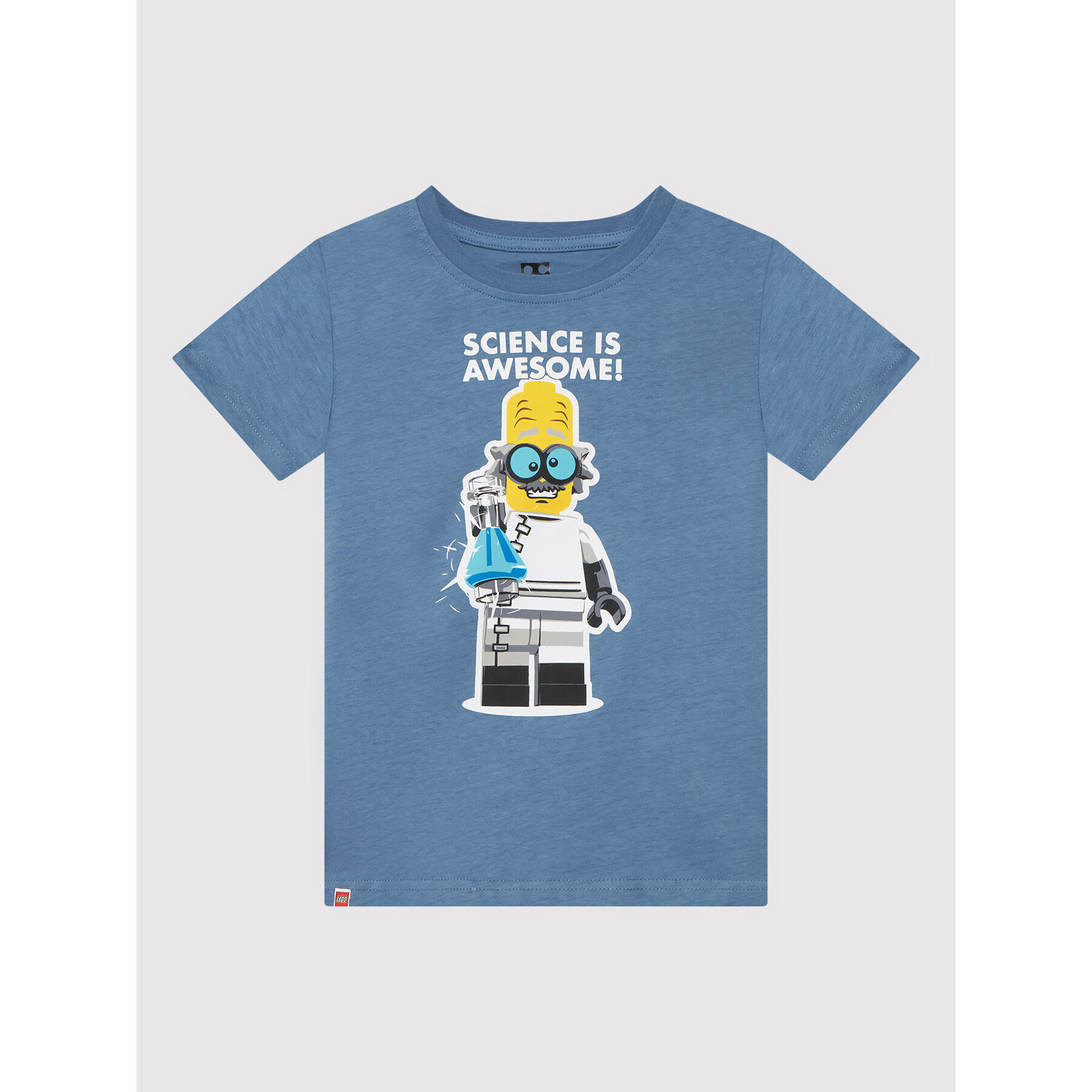 LEGO Wear Tricou 12010453 Albastru Regular Fit - Pled.ro