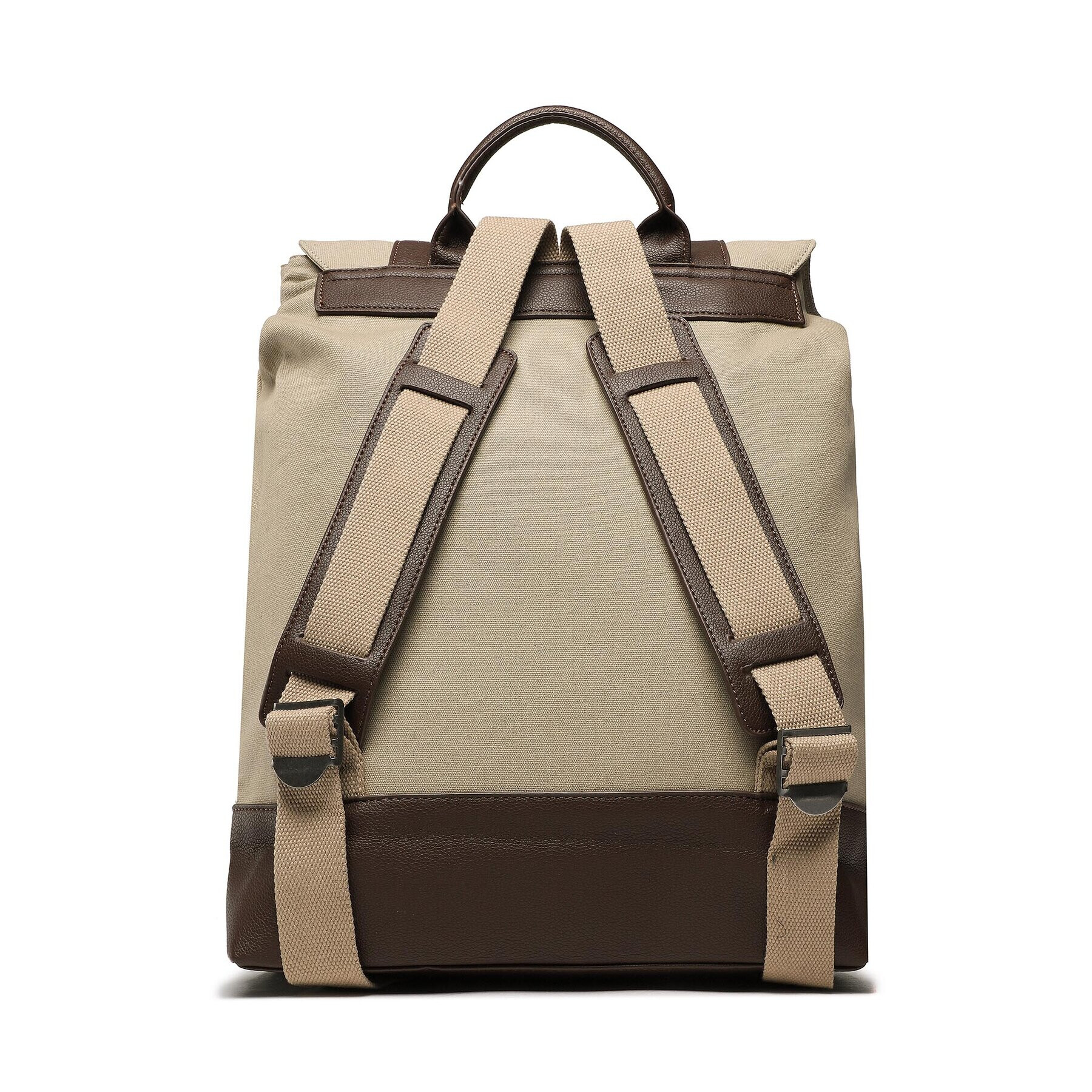 Les Deux Rucsac Warner Canvas Backpack LDM940036 Bej - Pled.ro