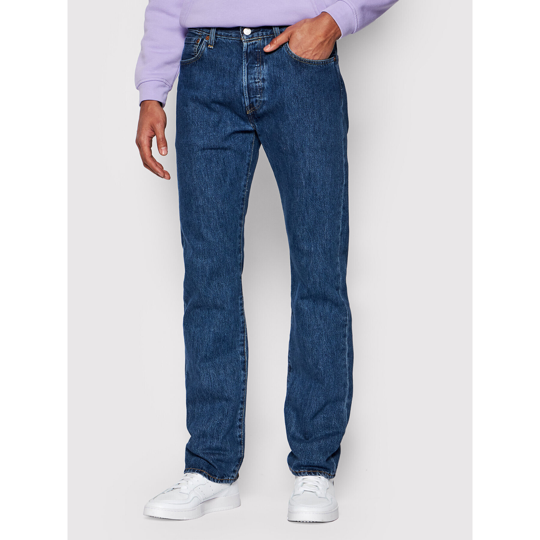 Levi's® Blugi 501® 00501-0114 Bleumarin Original Fit - Pled.ro