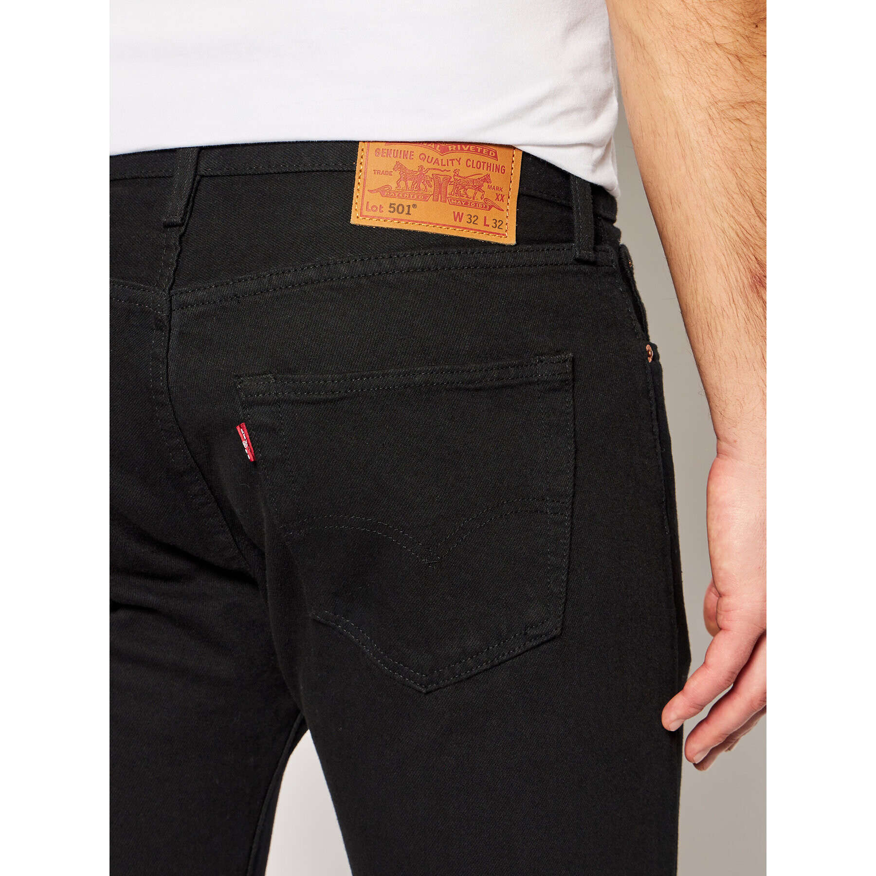 Levi's® Blugi 501® 00501-0165 Negru Original Fit - Pled.ro