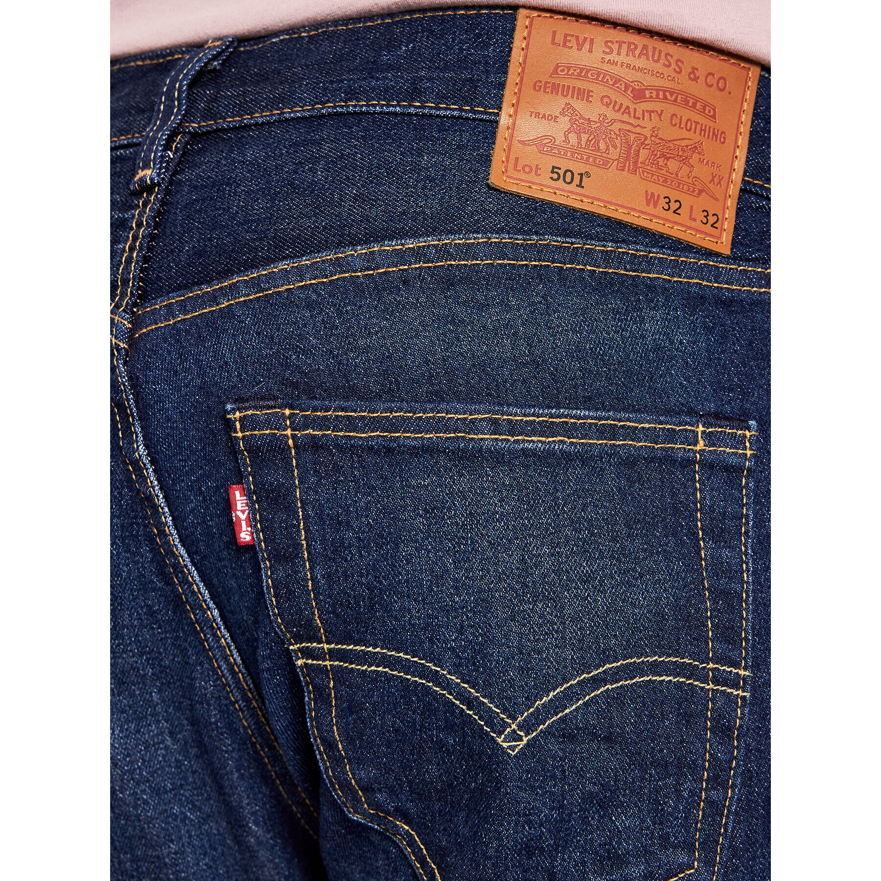 Levi's® Blugi 501® 00501-3139 Bleumarin Original Fit - Pled.ro